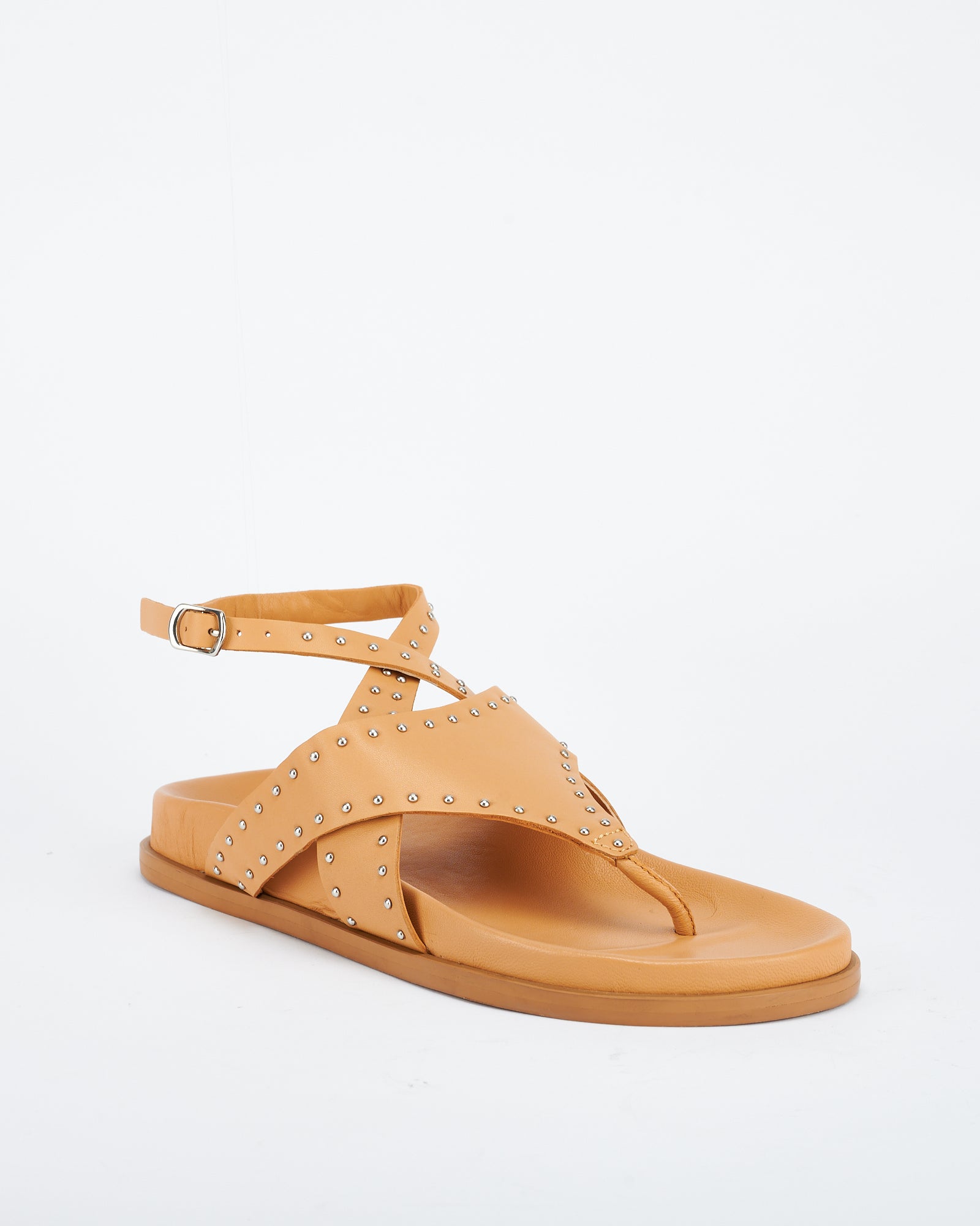 Faust Footbed Tan/Silver - Premium Orthotic Sandals for Men & Women - Comfortable Arch Support for Walking, Travel & Outdoor Activities