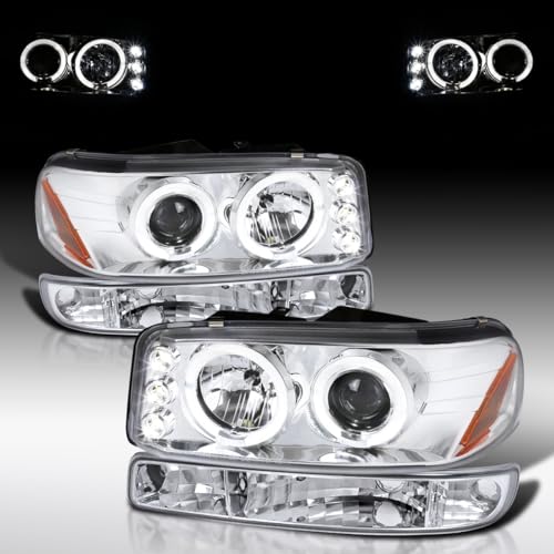 Chrome Housing Clear Lens