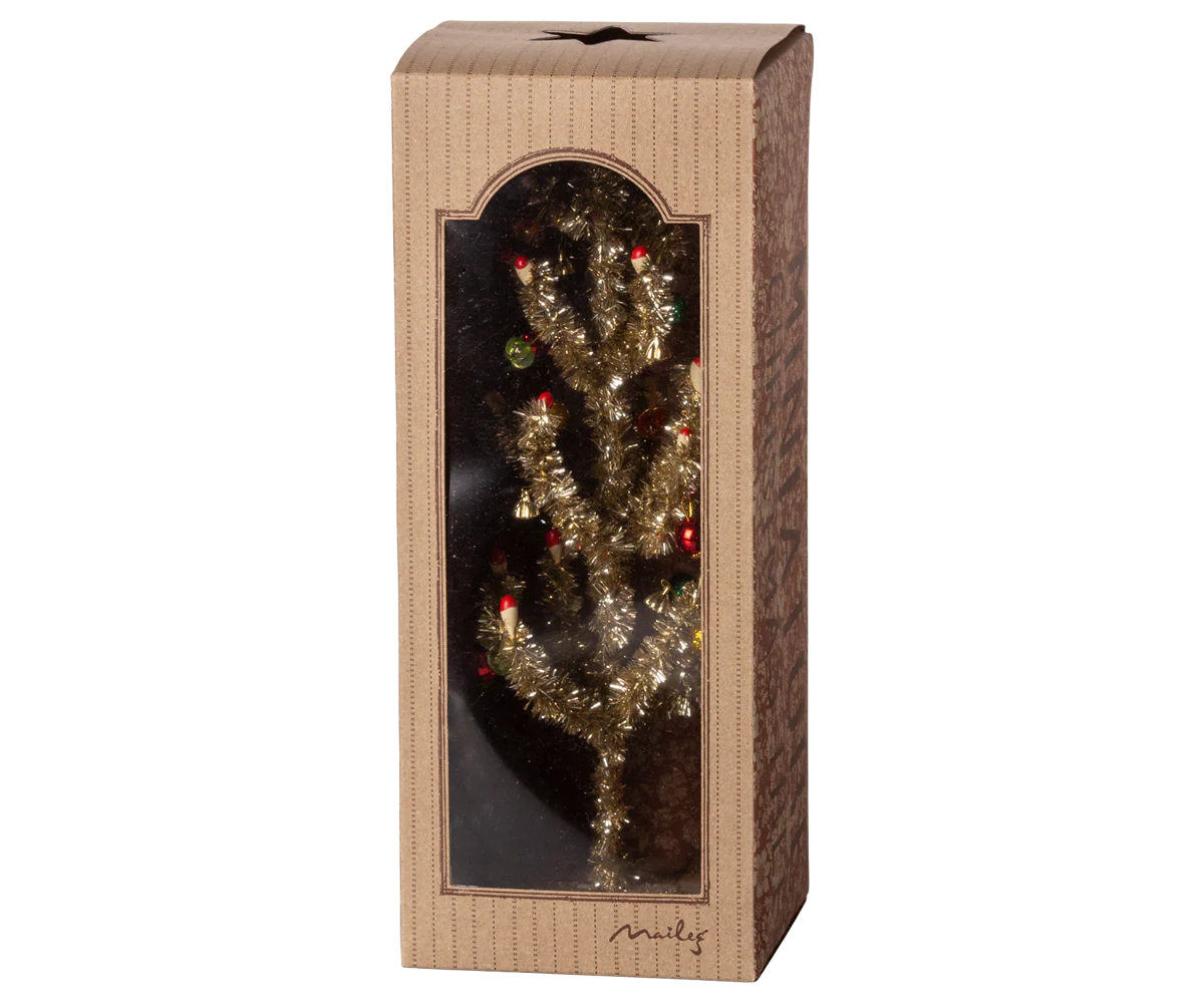 Gold Red and Green Christmas Tree Decorations - Festive Holiday Decor for Home, Office & Party