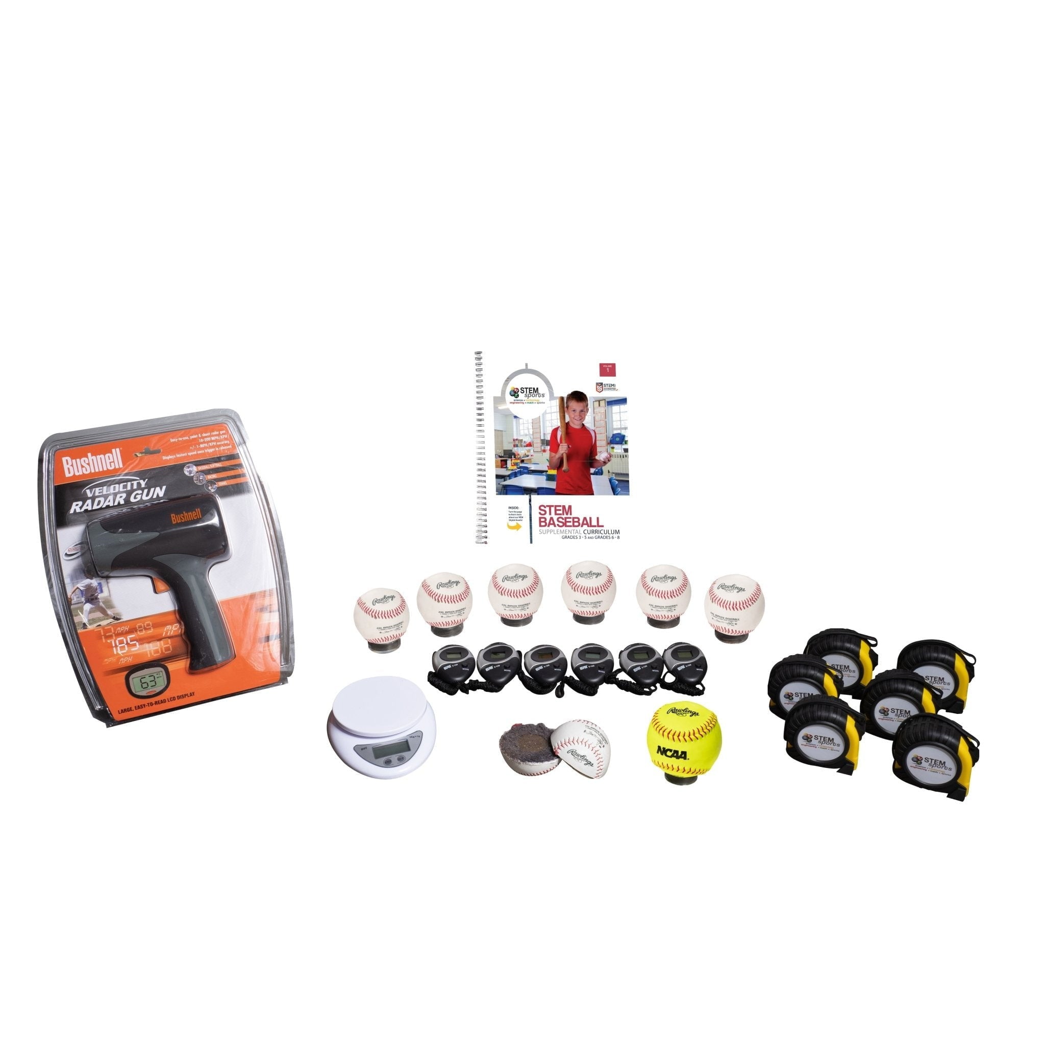 STEM Sports® Baseball Program Kit - Science & Math Learning Activities for Kids | Perfect for Classroom, Homeschool & Youth Sports Training