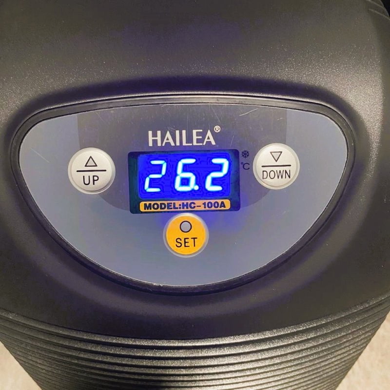 HAILEA HC Series Aquarium Chiller with UK 3 Pin Plug - Efficient Water Cooling System for Fish Tanks, Hydroponics & Marine Applications