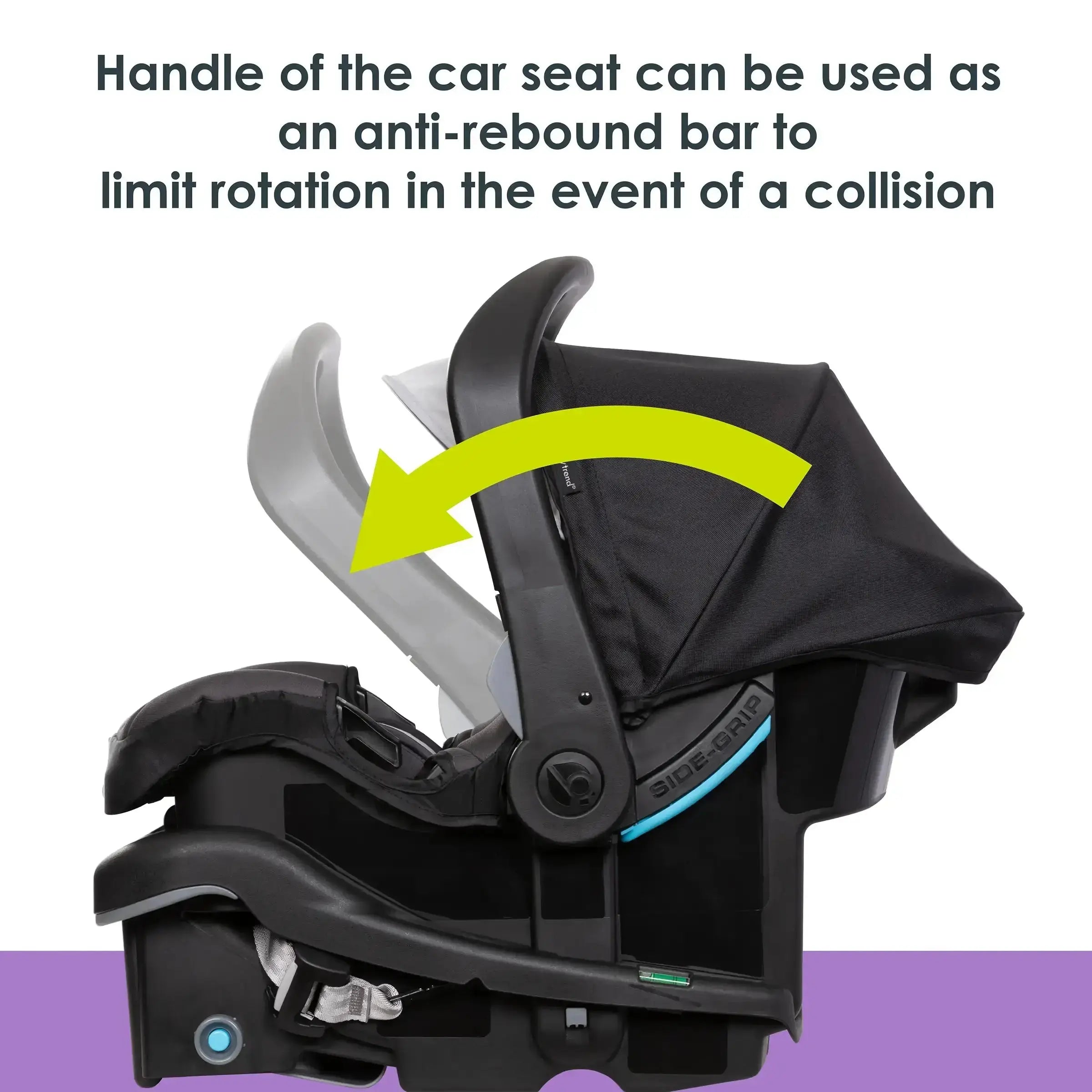 EZ Lift™ PRO Infant Car Seat - Lightweight & Safe for Newborns to 35 lbs, Desert Midnight Color (Walmart Exclusive) | Perfect for Travel, Daily Commute & Family Outings