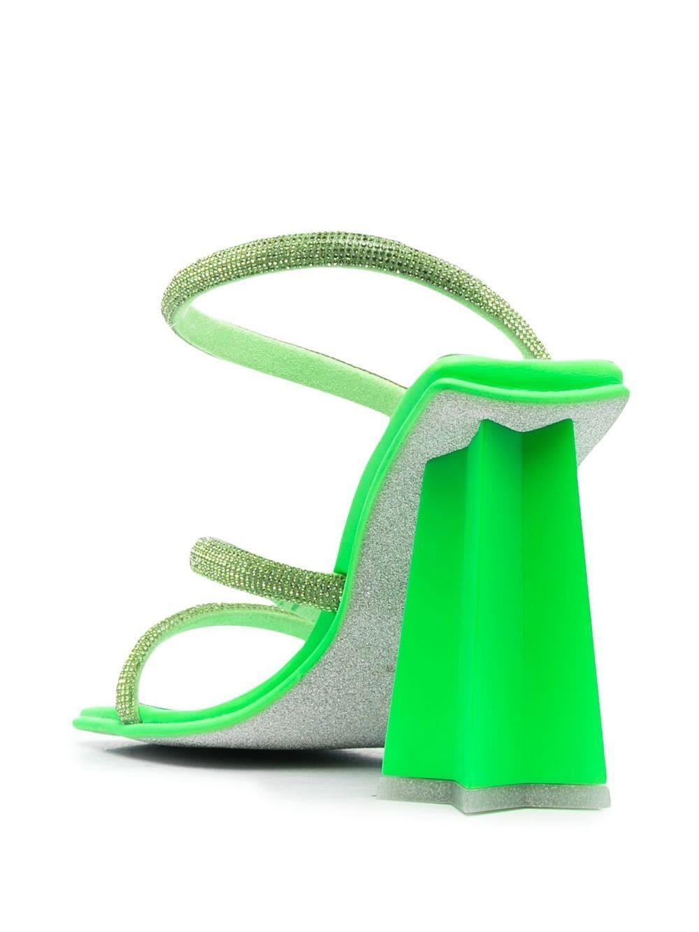 Chiara Ferragni Women's Green Sandals - Fashionable & Comfortable Summer Shoes for Beach, Vacation & Casual Outings