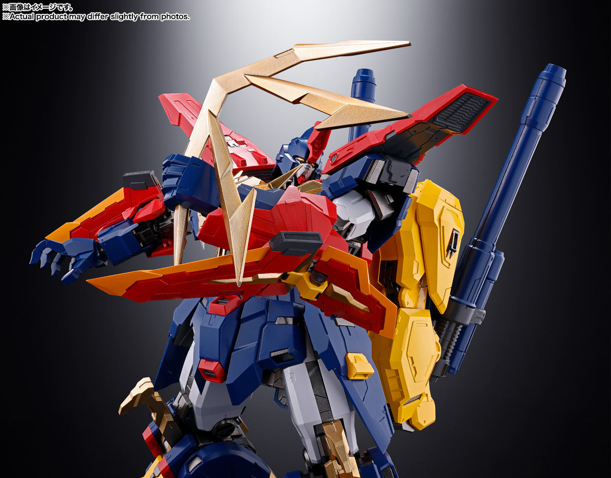Bandai Soul of Chogokin GX-113 Gundam Tryon 3 Build Fighters Try Action Figure - High-Quality Collectible Robot Model for Anime Fans & Display