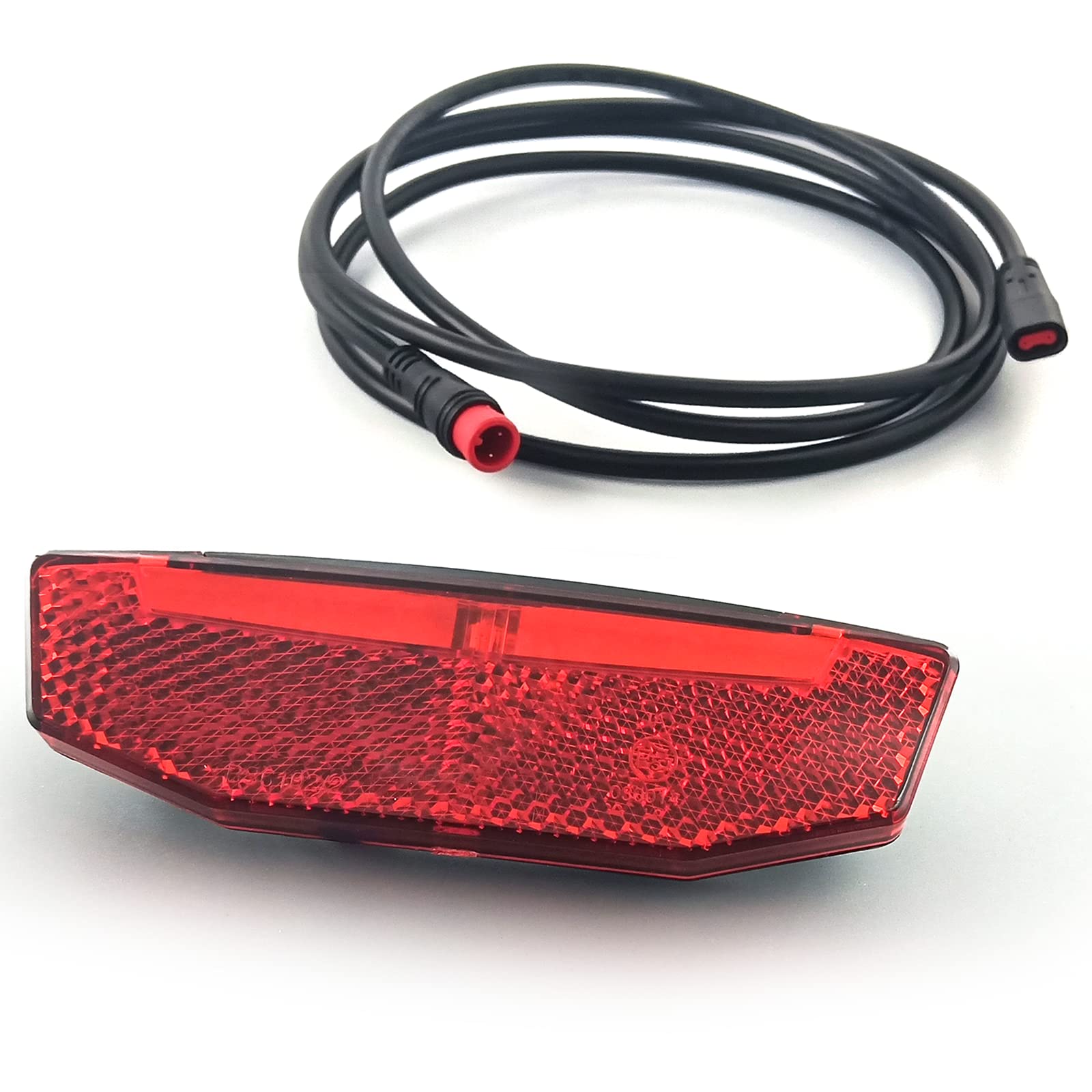 6V-60V Waterproof LED Ebike Tail Light for Night Riding Safety