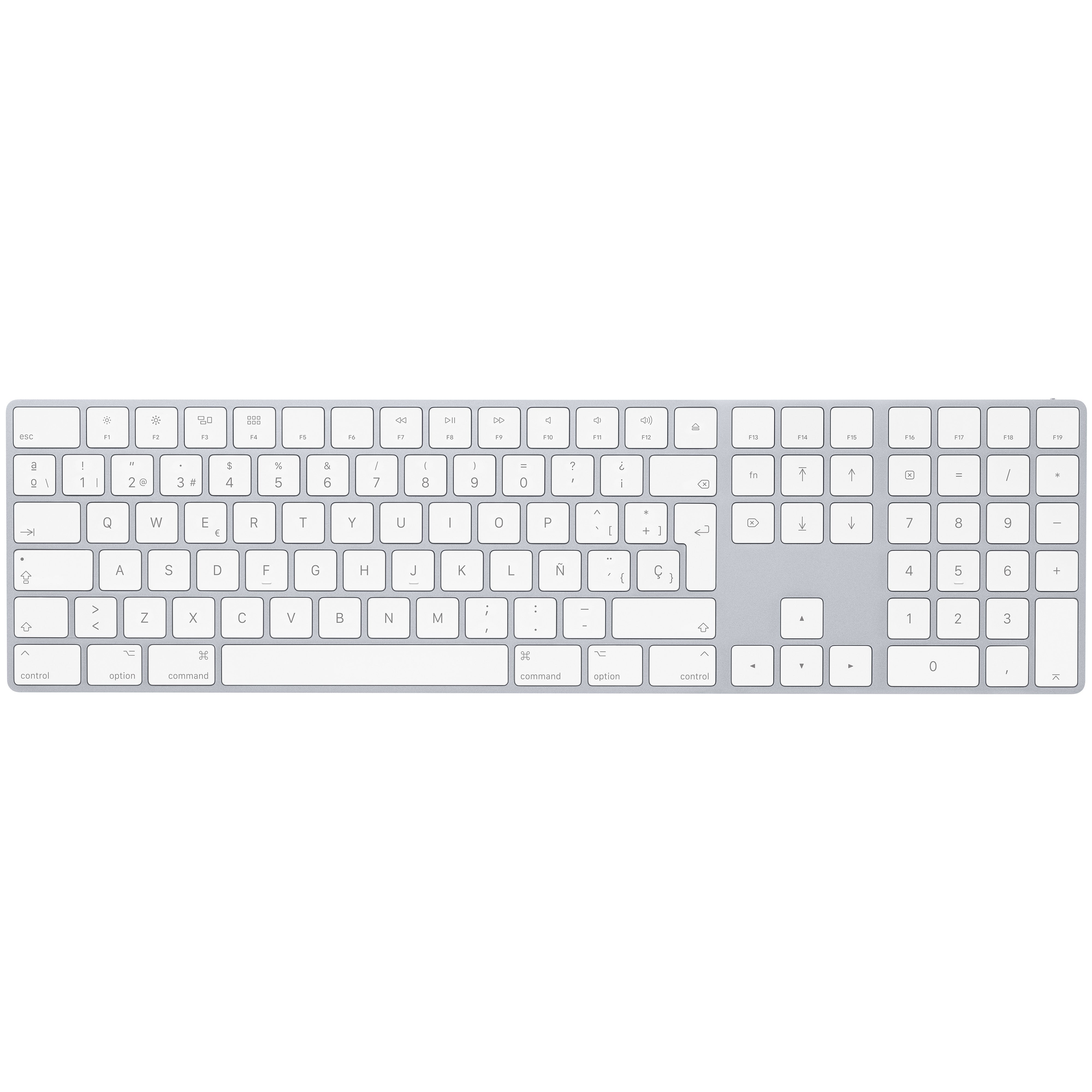 Apple Magic Keyboard with Numeric Keypad - Wireless Bluetooth Keyboard for Mac, iPad, iPhone | Perfect for Office Work, Coding & Home Use