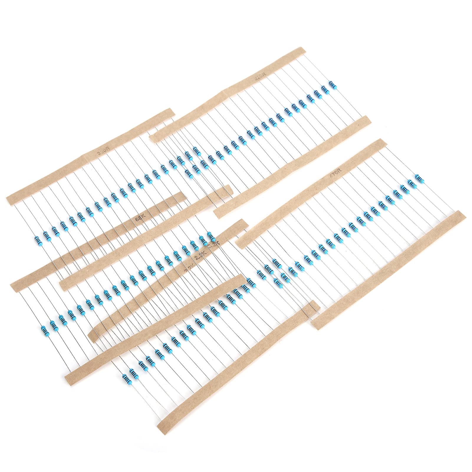 High-Quality Resistor Assortment Kit - Waterproof Electronic Components for DIY Projects, Circuit Repair & Robotics - Perfect for Engineers, Hobbyists & Students