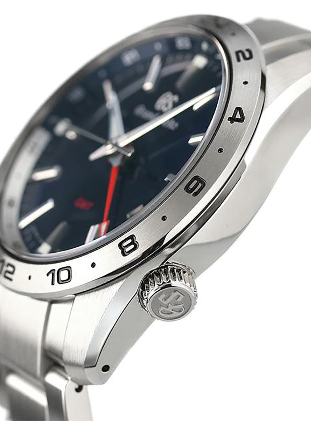 Grand Seiko Sport Collection SBGN029 Men's Luxury Watch - Japan Made JDM Automatic GMT Timepiece for Travelers & Business Professionals