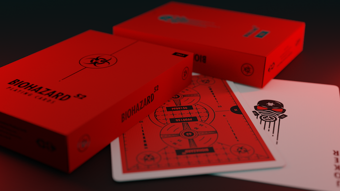 Biohazard 52 Playing Cards - Unique Zombie-Themed Deck for Poker, Magic Tricks & Collectors | Perfect for Game Nights & Halloween Parties