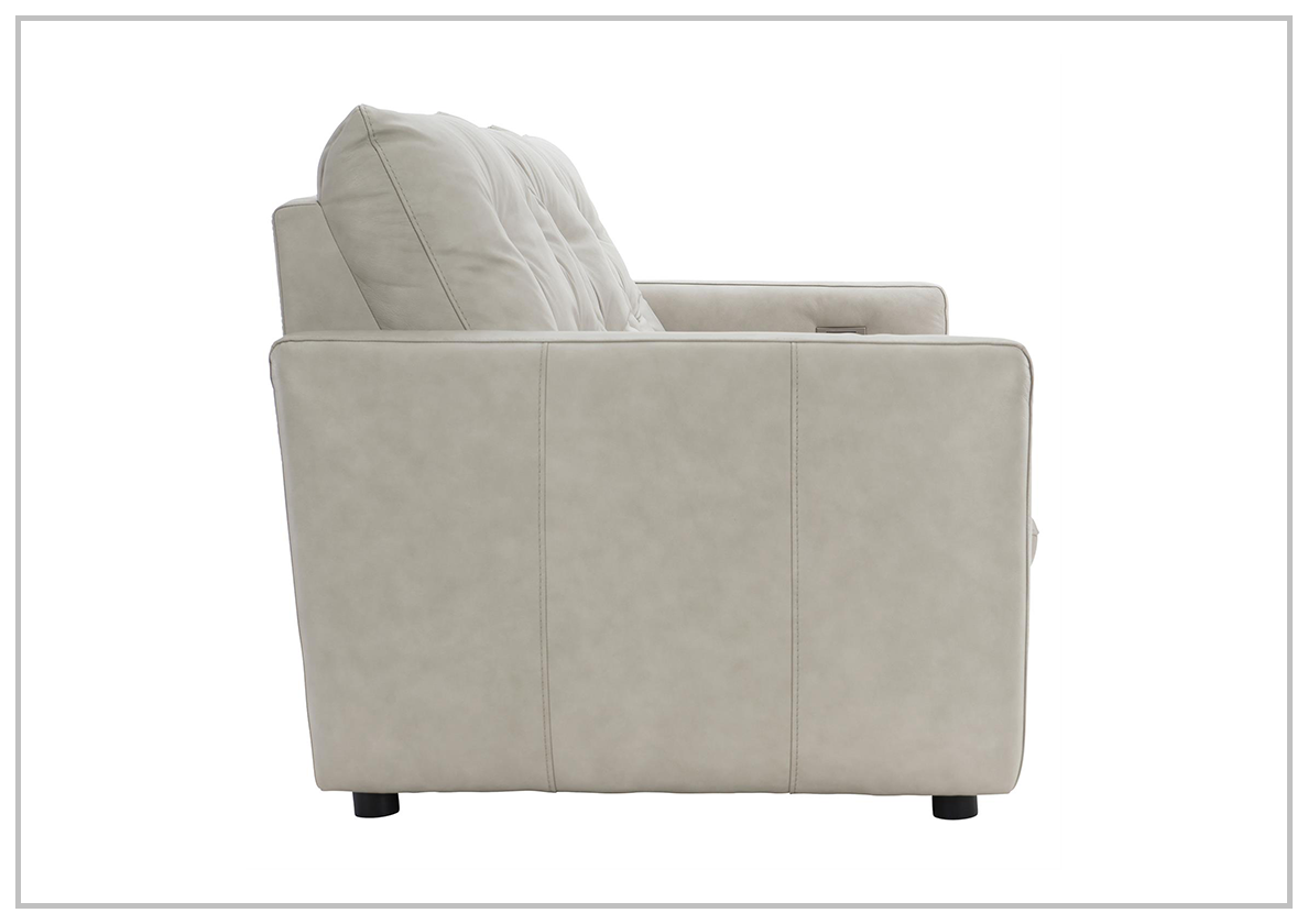 Bernhardt Kaya 3-Seater Genuine Leather Power Reclining Sofa - Perfect for Living Room, Home Theater & Family Gatherings