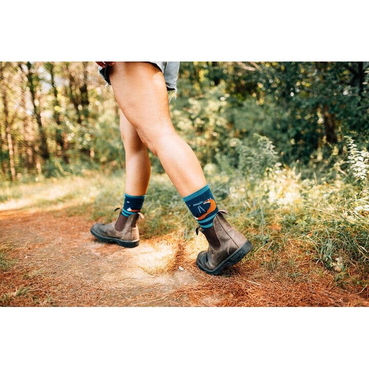 Darn Tough Animal Haus Crew Lightweight Lifestyle Socks for Women - Comfortable & Durable Hiking, Running & Everyday Wear