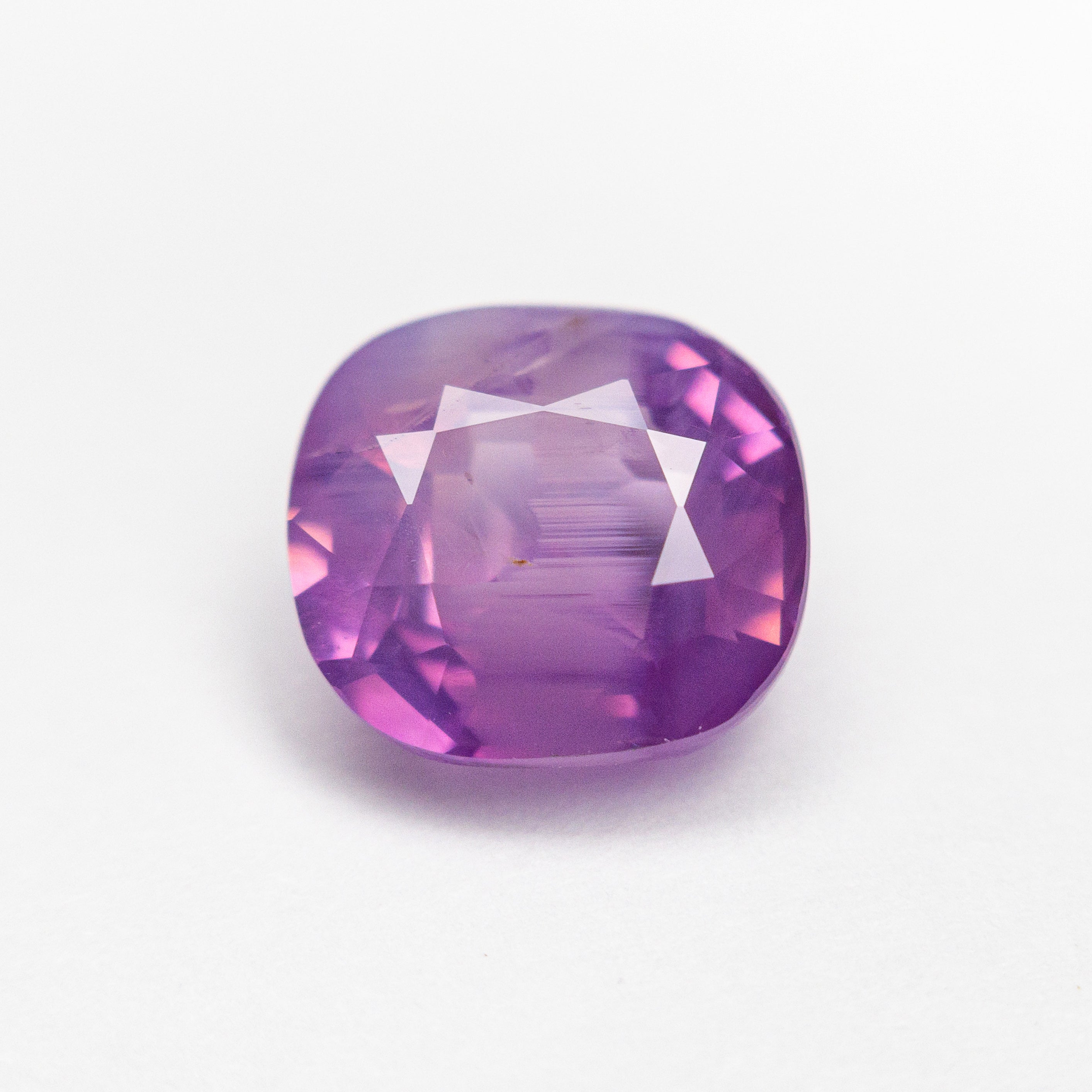 3.05ct Cushion Cut Blue Sapphire Gemstone - 8.42x7.87x4.85mm Natural Loose Stone for Jewelry Making, Engagement Rings & Fine Collections