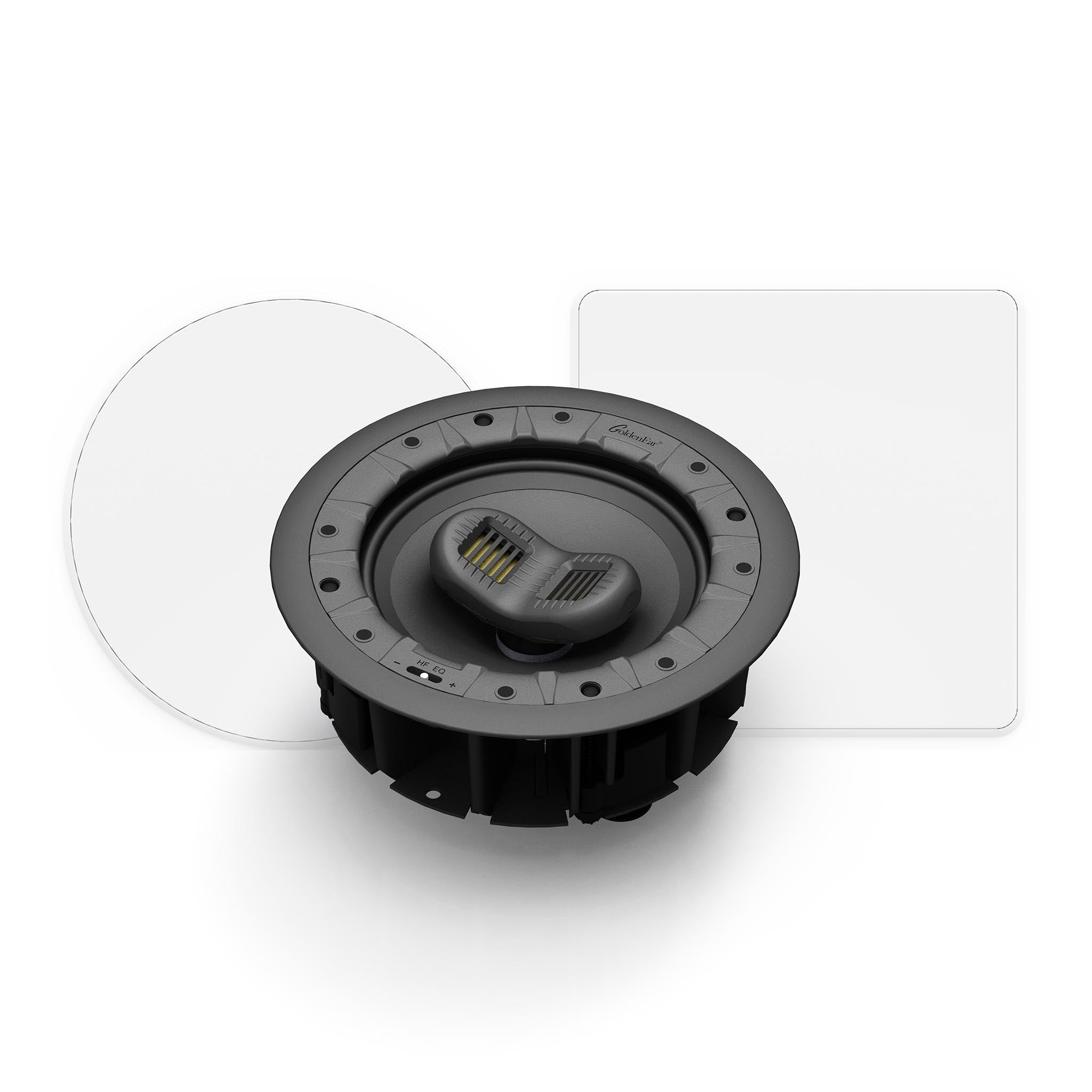 GoldenEar Invisa 652 StereoPoint In-Ceiling/In-Wall Speaker - High Fidelity Home Audio System for Home Theater, Surround Sound & Multi-Room Music (Single Speaker)