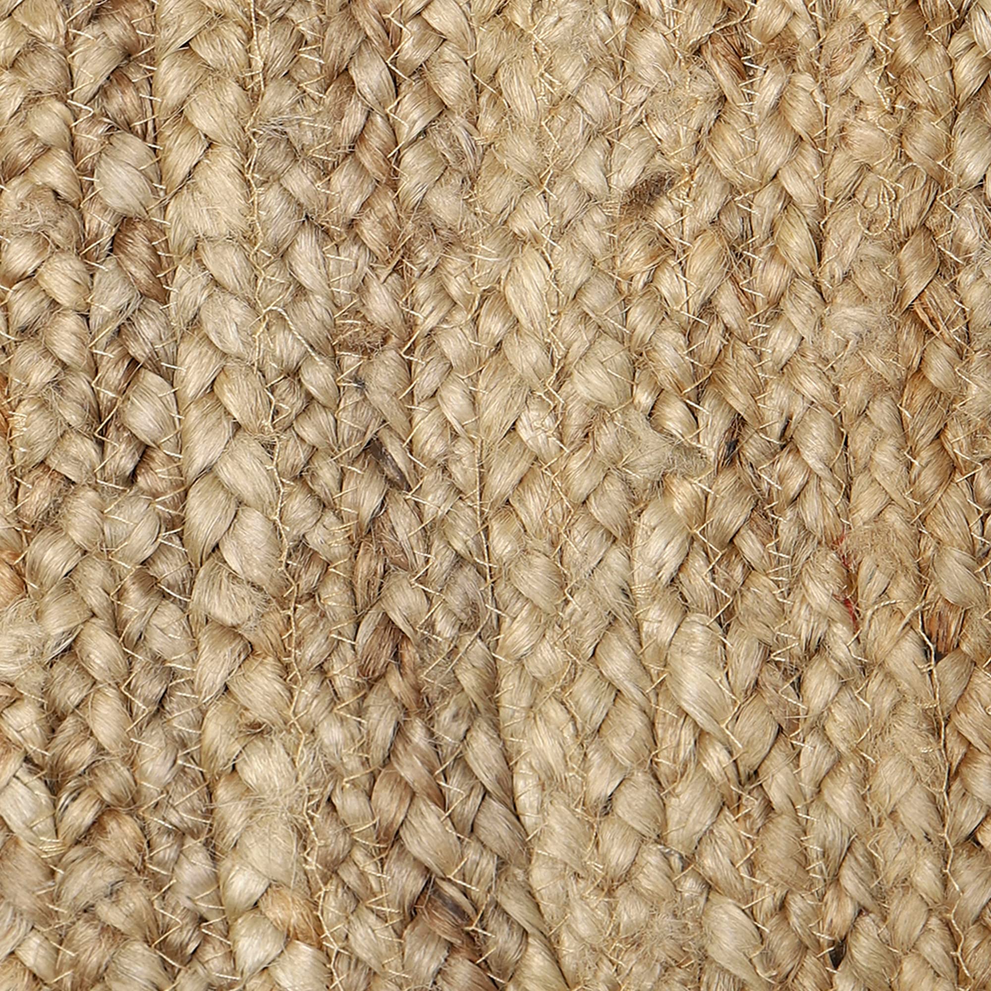 Handwoven 100% Natural Jute Rectangular Area Rug - Boho Farmhouse Decor for Bedroom, Living Room & Kitchen - Eco-Friendly Braided Floor Mat - 5'x8' Natural Fiber Rug for Cozy Home Aesthetic & Farmhouse Style