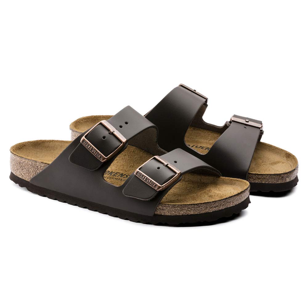 Birkenstock Women's Arizona Soft Footbed Sandals - Narrow Fit | Comfortable & Supportive for Walking, Travel & Everyday Wear