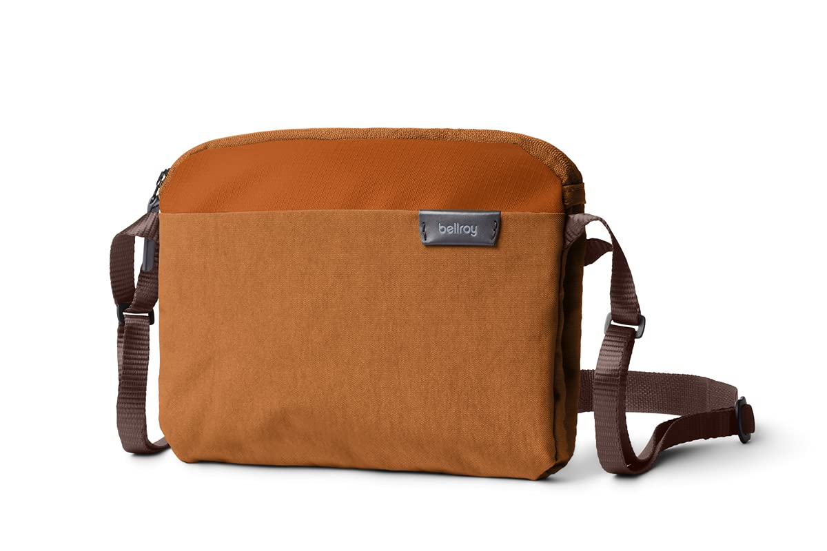 Bellroy City Pouch Plus - Slim Crossbody Bag for Men & Women | RFID Blocking | Water-Resistant | Compact Travel Essentials Organizer | Perfect for Daily Commute, Travel & Urban Adventures