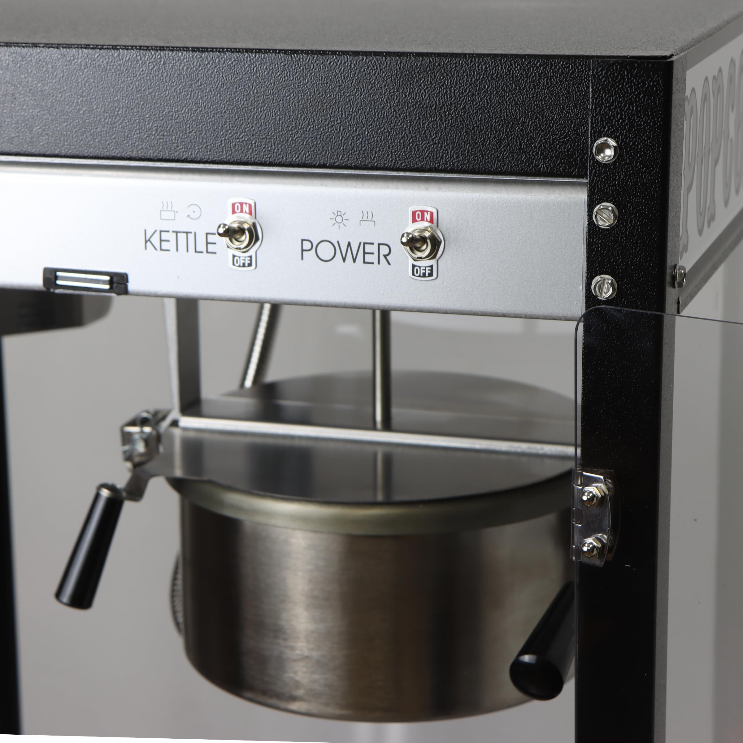 Pioneer Pop 12 oz Commercial Popcorn Machine - Electric Popcorn Popper Maker for Home Theater, Parties & Business - Perfect for Movie Nights, Carnivals & Concessions