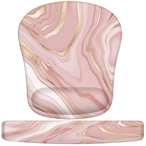 Marble Rose Gold Pink