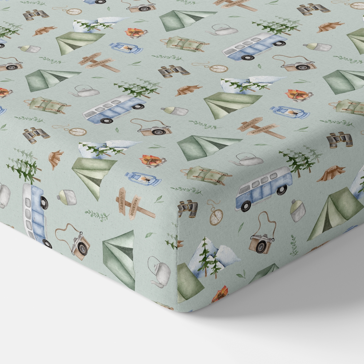 Premium Wildwoven Ribbed Crib Sheet - Soft Organic Cotton Baby Bedding for Nursery, Toddler & Infant Cribs - Breathable & Hypoallergenic (Imperfect) - Perfect for Daycare, Home Nursery & Travel