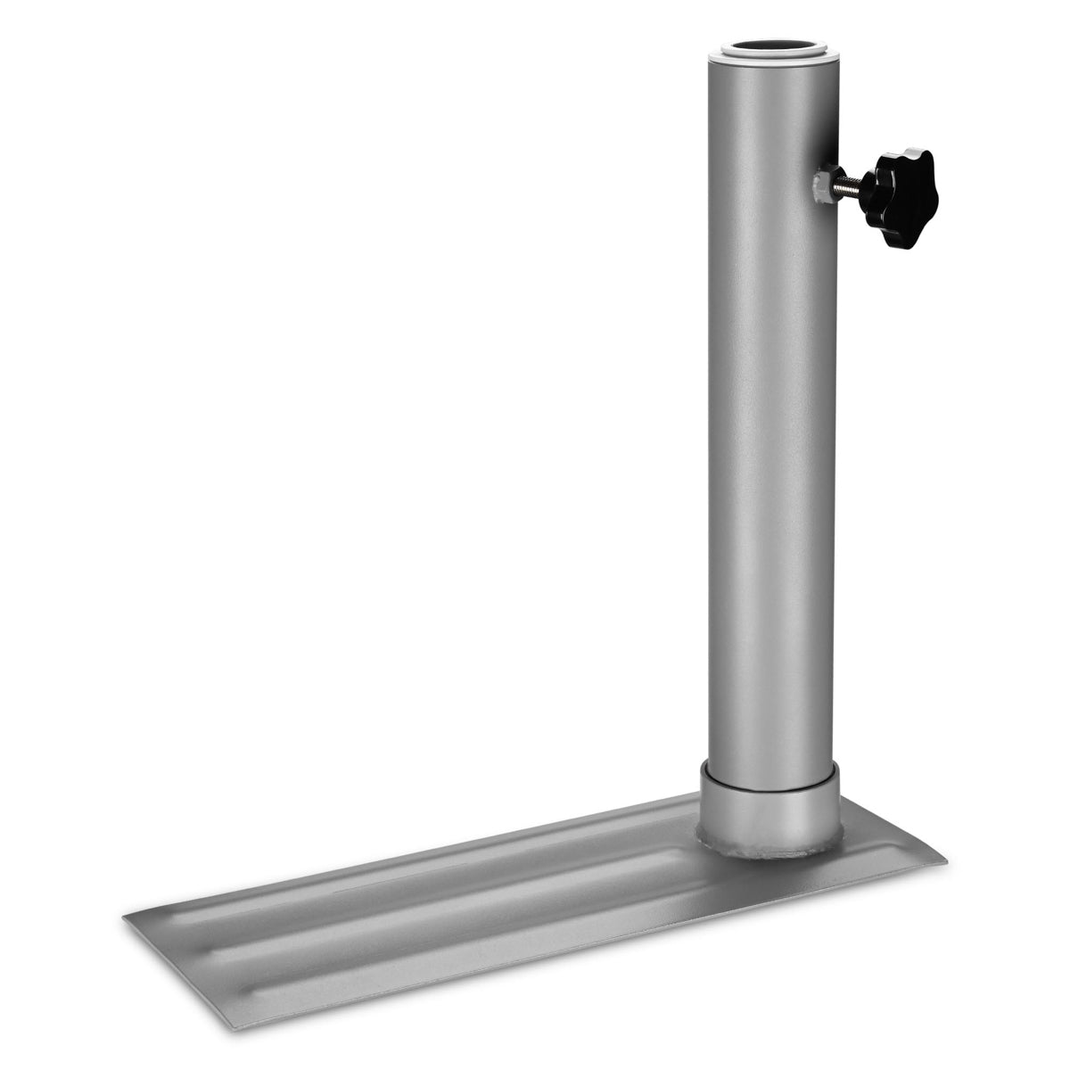 TheLAShop 16x6 Inch Heavy Duty Telescoping Metal Flag Pole with Tire Stand - Perfect for Tailgating, Camping, Sporting Events & Outdoor Adventures