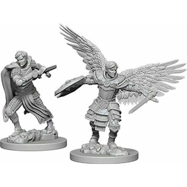 D&D Miniatures - Nolzur's Marvelous Miniatures Aasimar Male Fighter - Premium Painted Figurine for Dungeons & Dragons RPG, Tabletop Gaming & Collectors