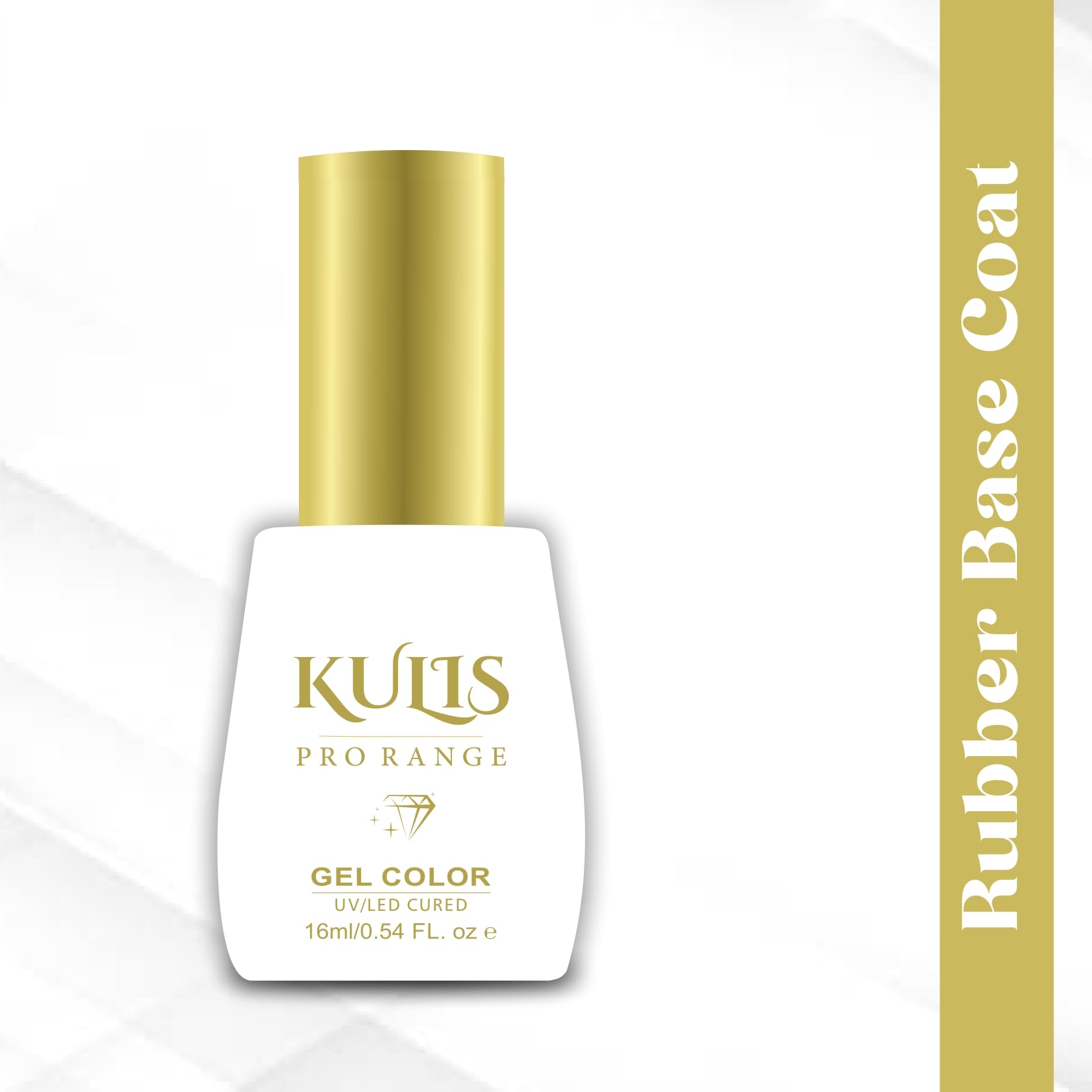 Kulis ProRange Shiny Top Coat & Base Coat Combo - 16ml UV/LED Soak-Off Gel Polish for Long Lasting Manicure & Pedicure | Professional Nail Art Design | Perfect for Salon & Home Use