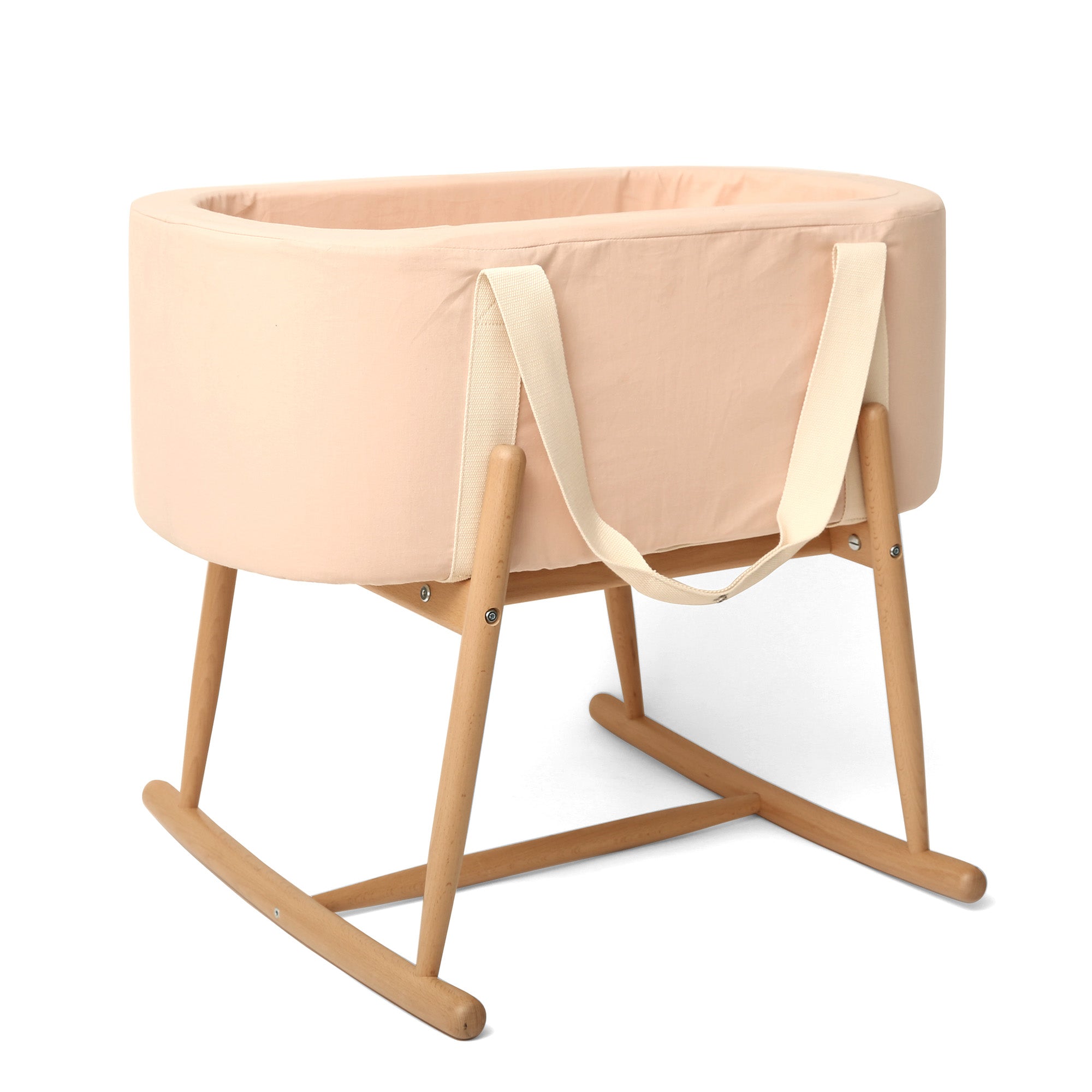Charlie Crane KUKO Moses Basket - Premium Baby Bassinet for Newborns | Portable & Stylish Nursery Bed | Perfect for Home, Nursery, or Travel Use