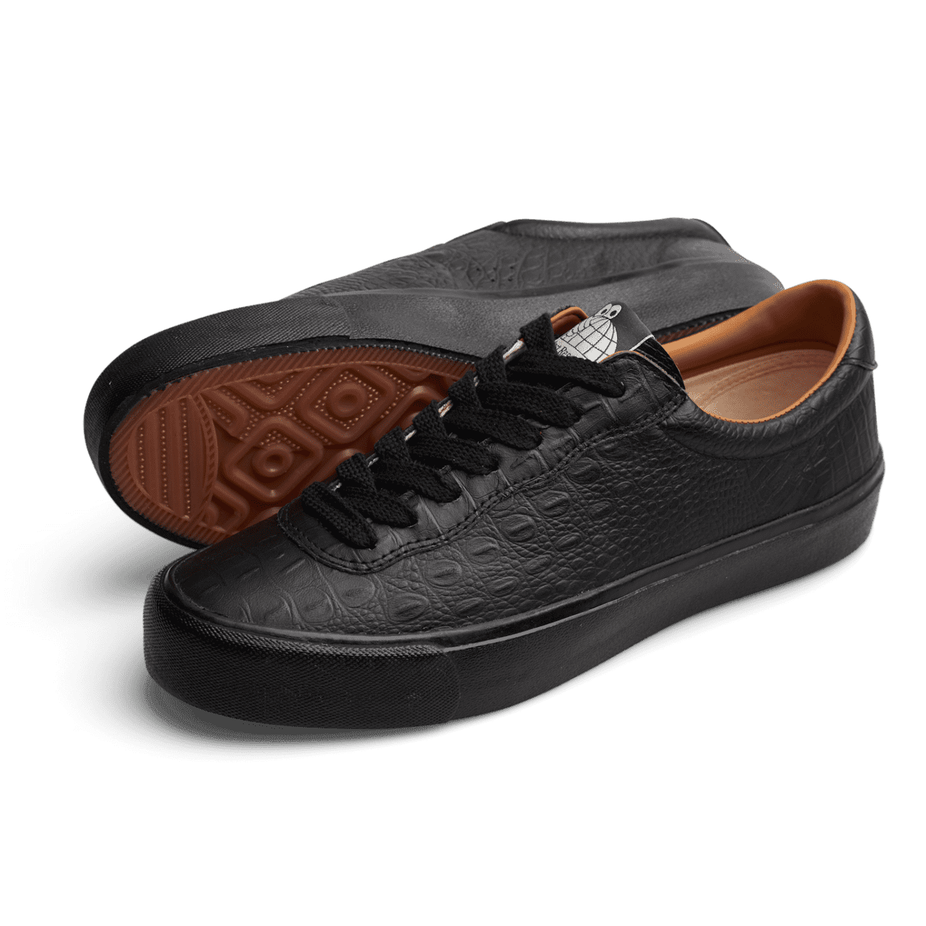 Last Resort AB VM001 Lo Skate Shoes for Men - Crocodile/Black - Comfortable & Durable for Streetwear, Skateboarding & Casual Wear