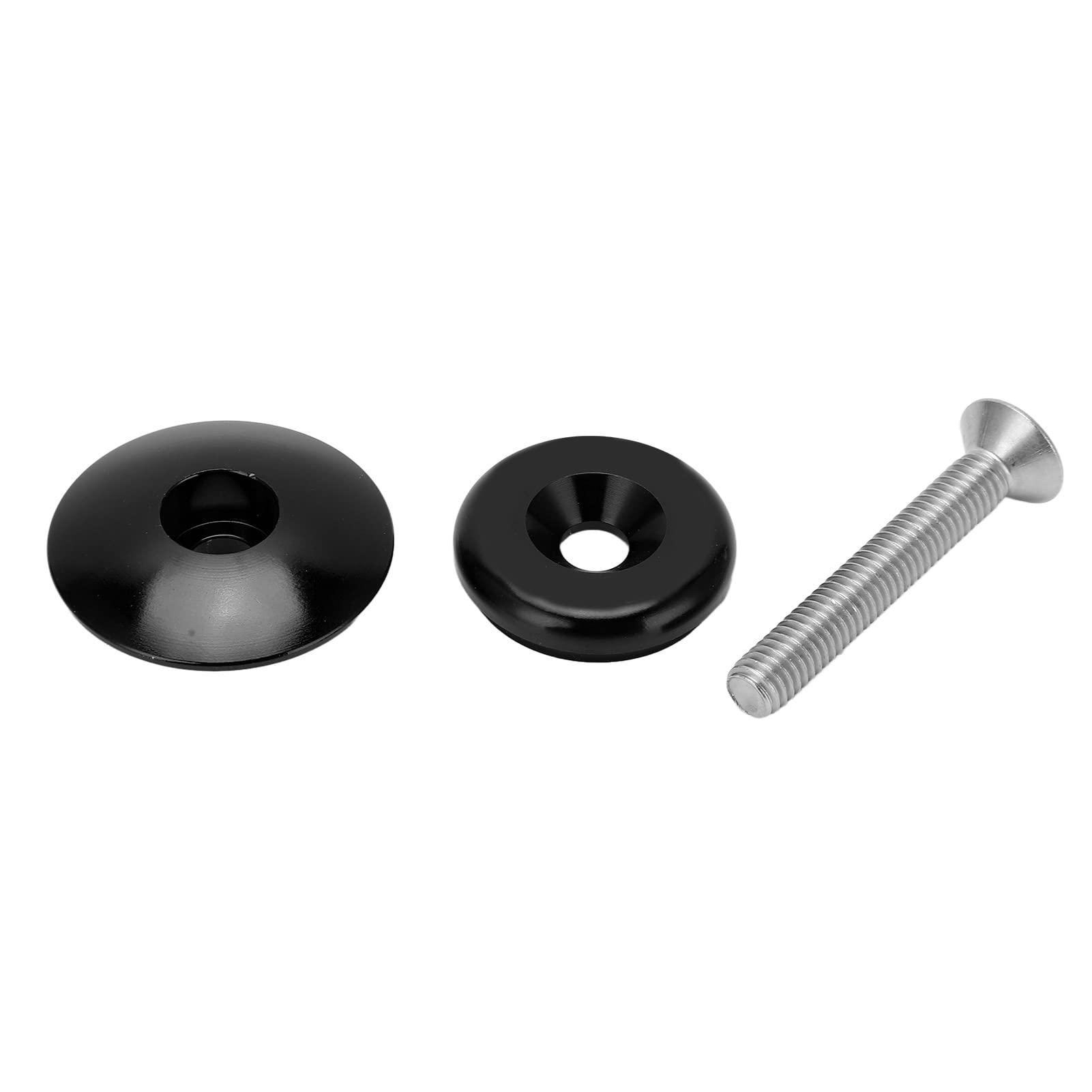 Weiyiroty Bicycle Headset Top Cover - High Strength Aluminum Alloy, Anti-Rust, Durable MTB Headset Cover for Mountain Bikes | Perfect for Trail Riding, Commuting & Bike Maintenance