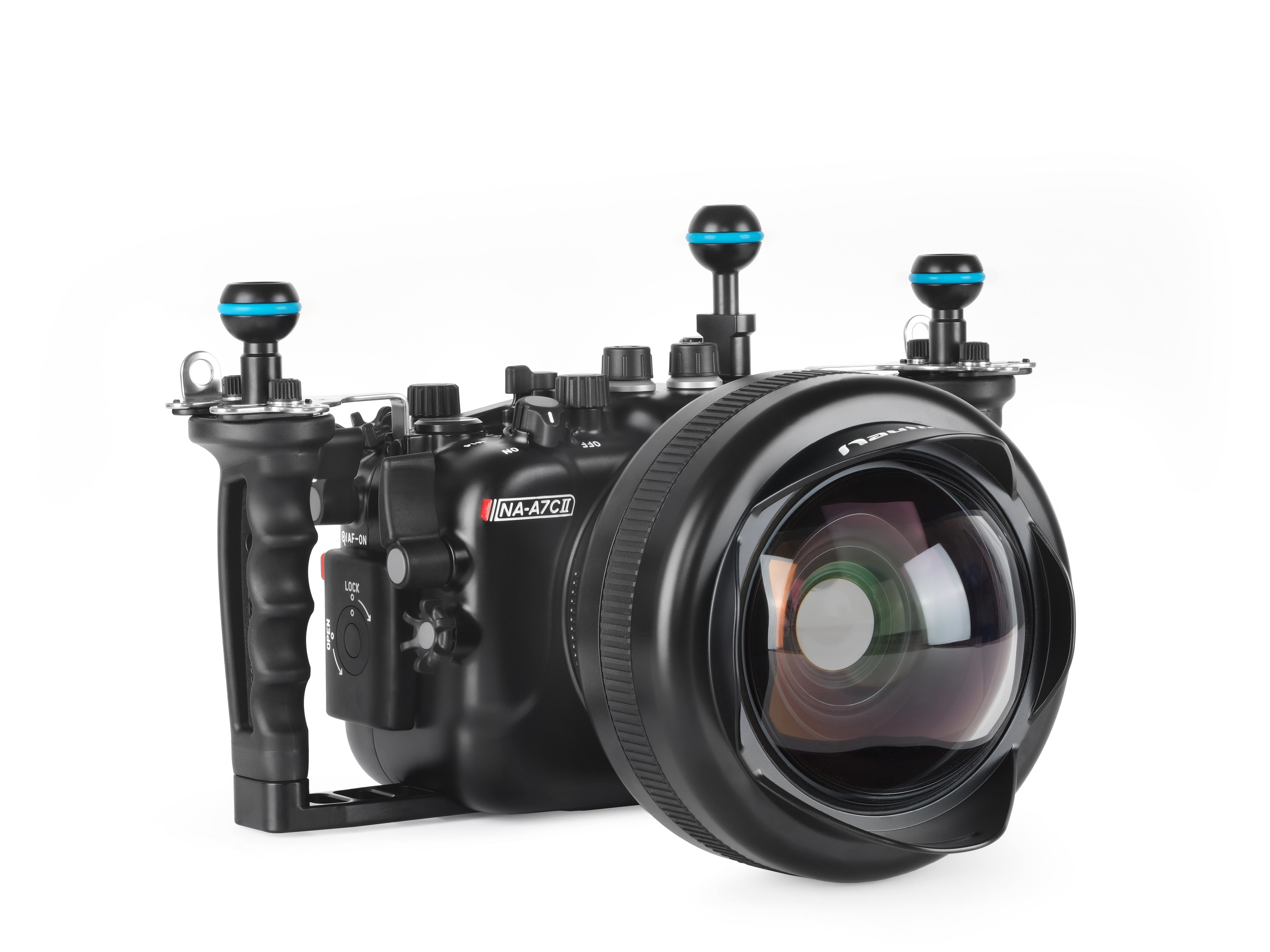 Waterproof Underwater Housing Case for Sony A7CII & A7C R Camera - Scuba Diving, Snorkeling & Marine Photography Protection