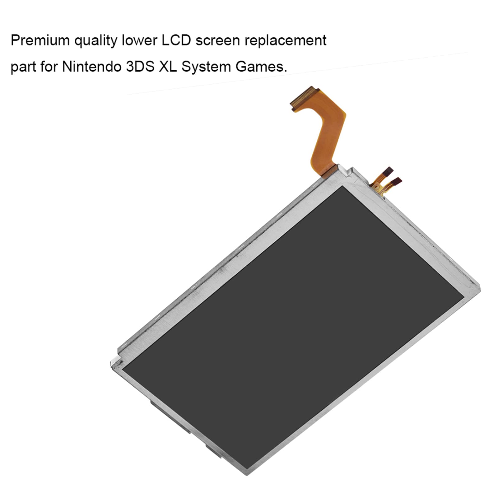 Original Nintendo 3DS XL LCD Screen Display Replacement - Top Upper Screen for 3DS XL Console Repair | Gaming Accessories & Replacement Parts for Handheld System Maintenance