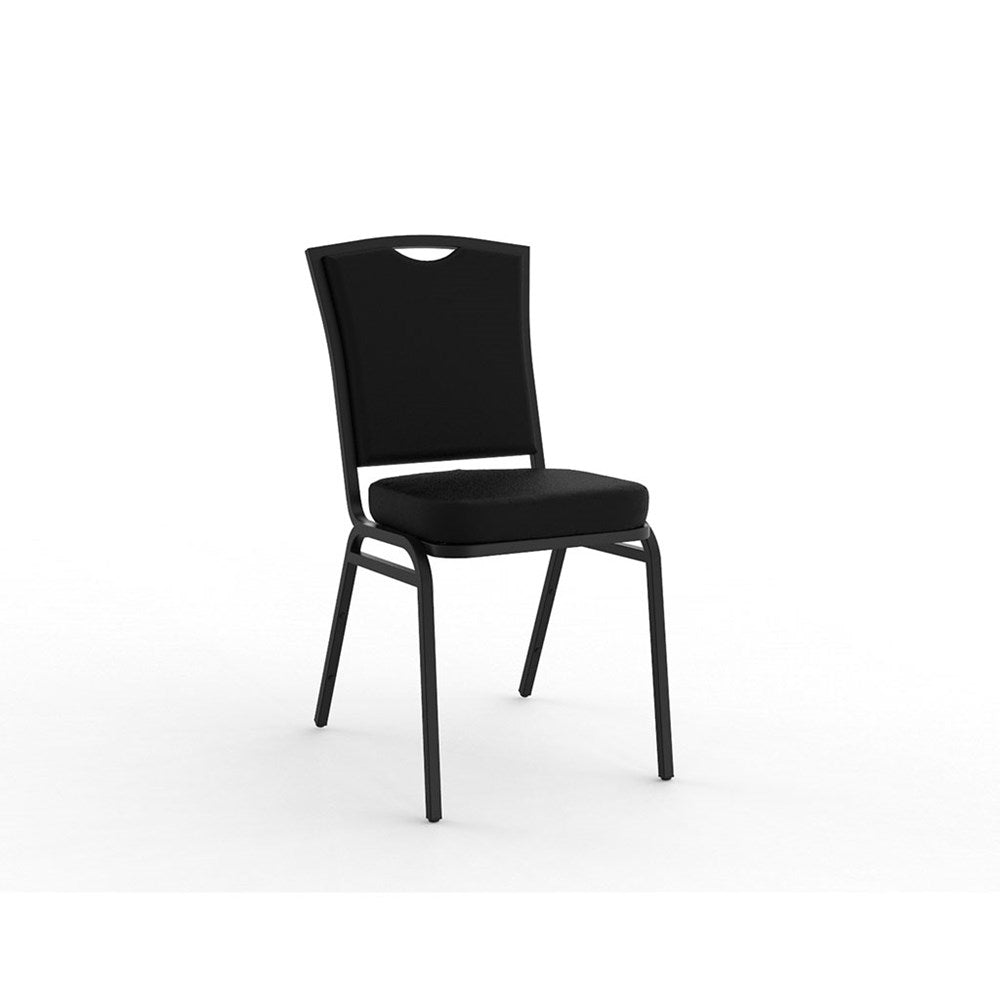 Banquet Conference Chair - Heavy Duty Stackable Event Chairs for Meetings, Weddings & Parties - Comfortable & Durable Guest Seating for Office, Church & Banquet Halls