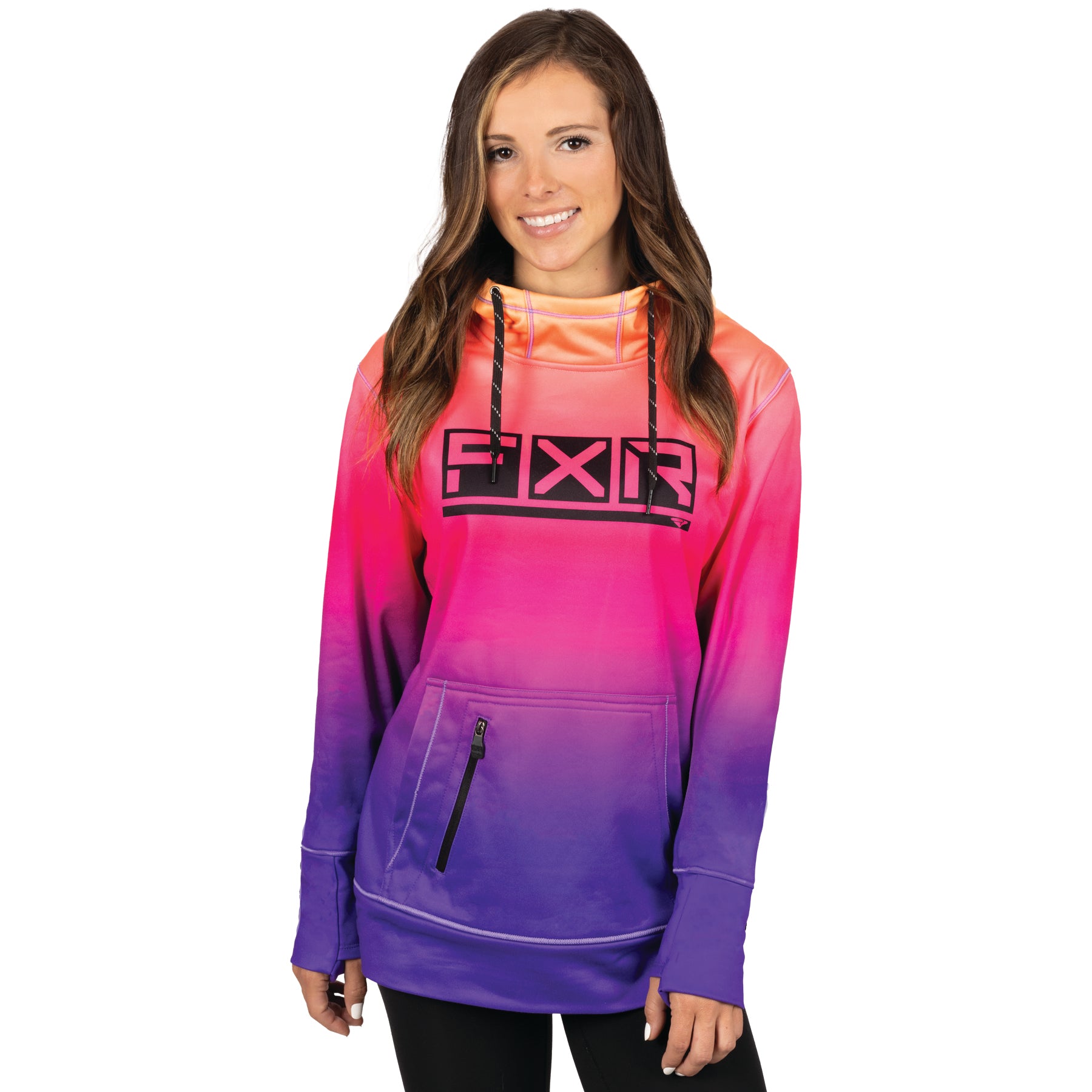 FXR Podium Tech Pullover for Women - Lightweight & Water-Resistant Ski Jacket - Perfect for Snowboarding, Skiing & Winter Outdoor Activities