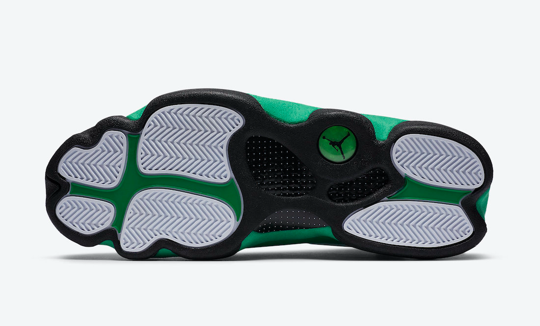 Nike Men's Air Jordan 13 Retro Basketball Shoes - White/Lucky Green/Black - High-Performance Sneakers for Casual Wear & Street Style