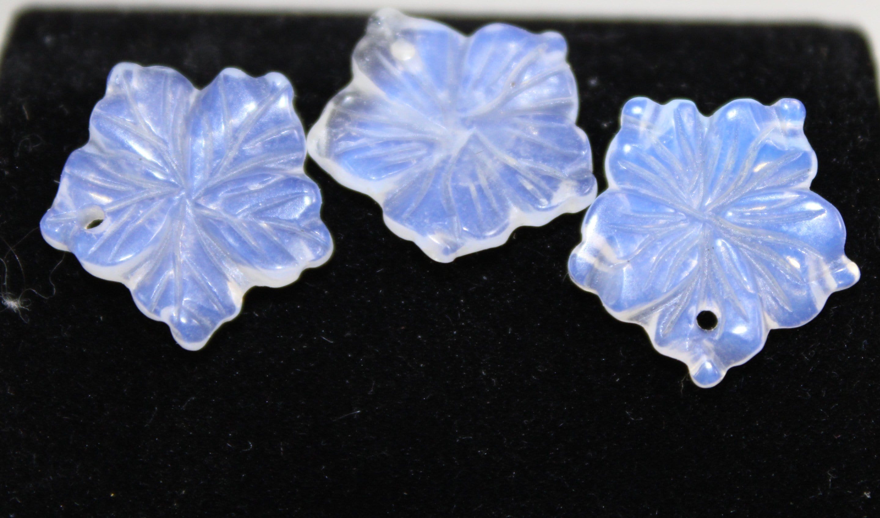 3-Pack Hand Carved Hibiscus Flower Decor - Tropical Home & Garden Accent for Wall, Table, and Outdoor Decorations