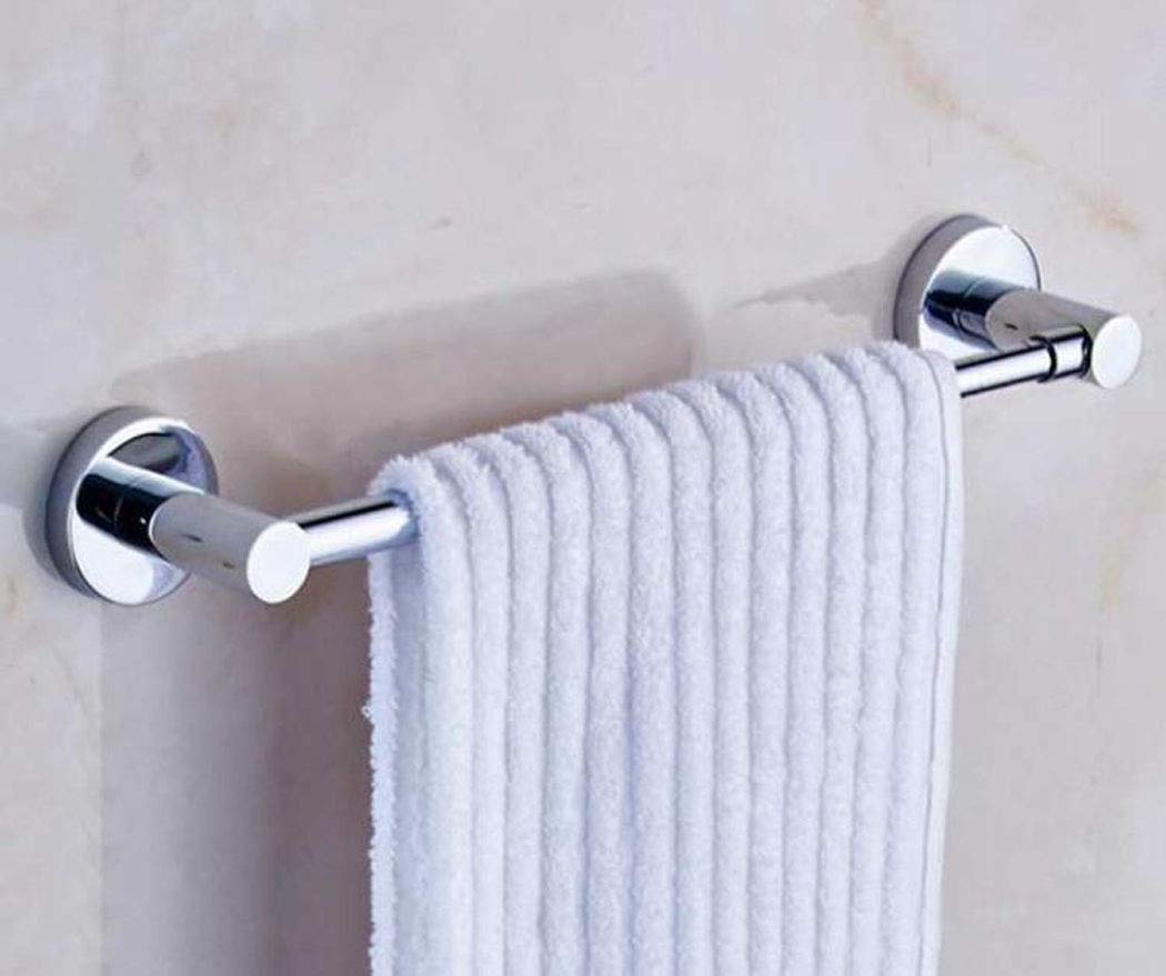 iSTAR 12 Inch Stainless Steel Towel Bar - Wall Mounted Bathroom Towel Rod Holder & Kitchen Hand Towel Rail - Durable & Rustproof for Bathroom, Kitchen, Laundry Room & Washroom
