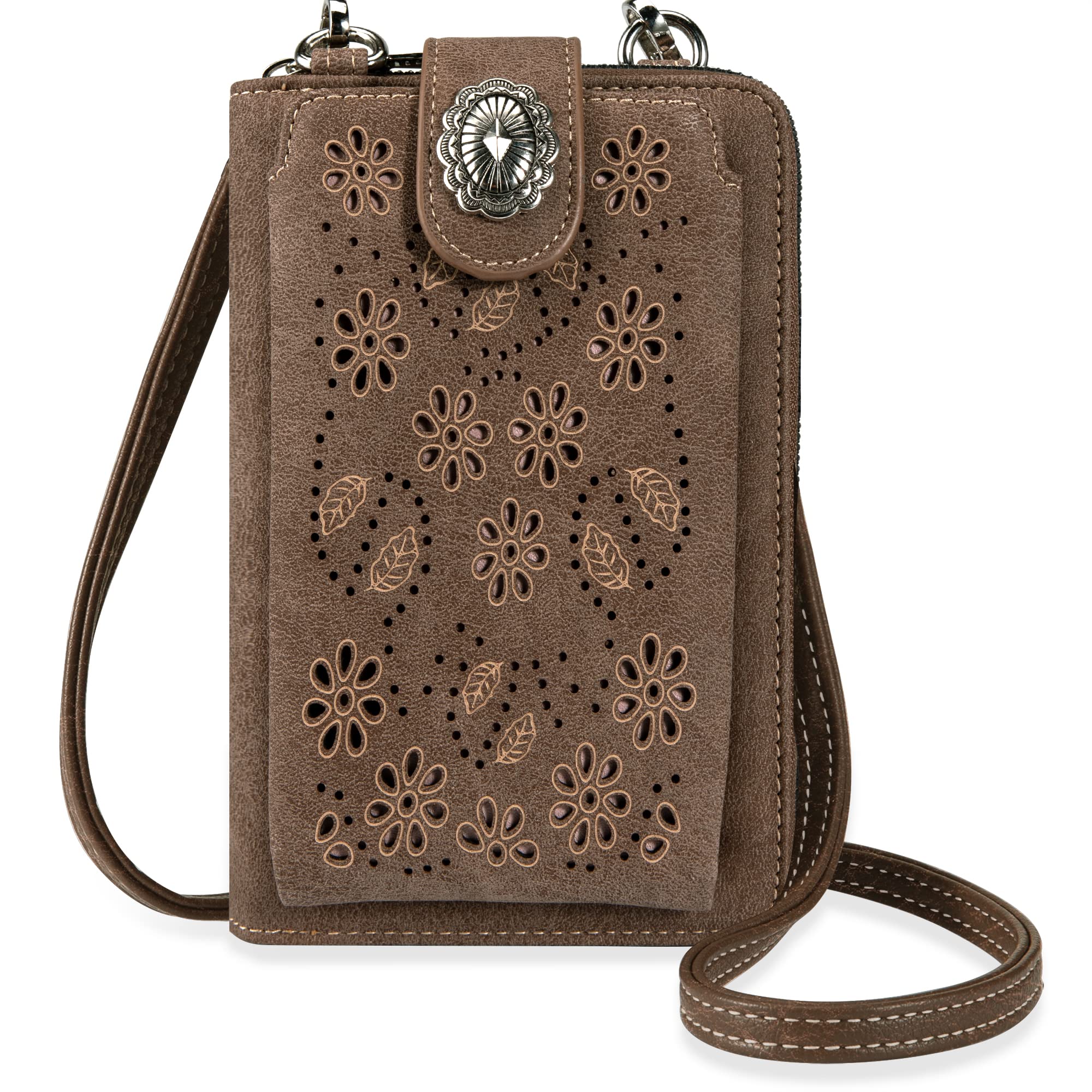Montana West Small Crossbody Purse for Women - Western Style Phone Bag with Strap - Wallet & Handbag for Everyday Use | Perfect for Shopping, Travel & Casual Outings