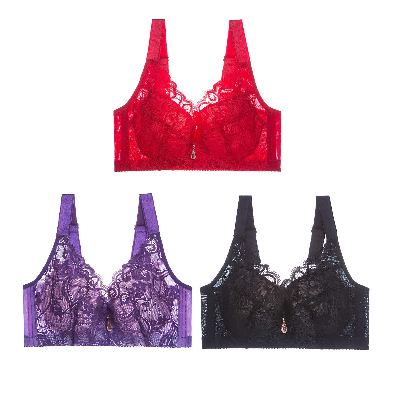 Women's Sports Bras - Shockproof Adjustable Hollowed Back Support for Running, Yoga & Gym Workouts