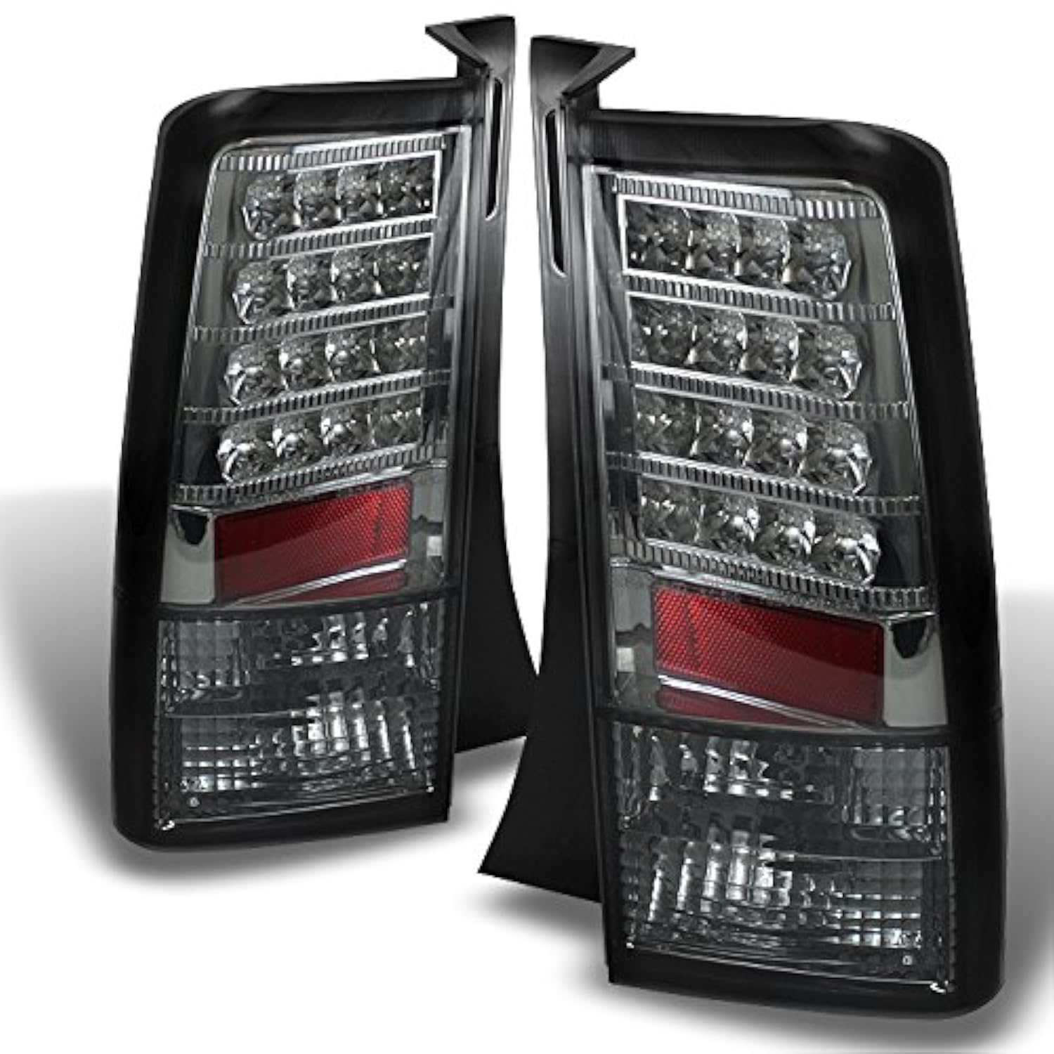 AKKON V2 LED Tail Lights Brake Lamps for 2003-2007 Scion XB bB - Black Bezel Replacement Pair (Left + Right) | Enhanced Visibility & Style Upgrade for Night Driving & Car Customization