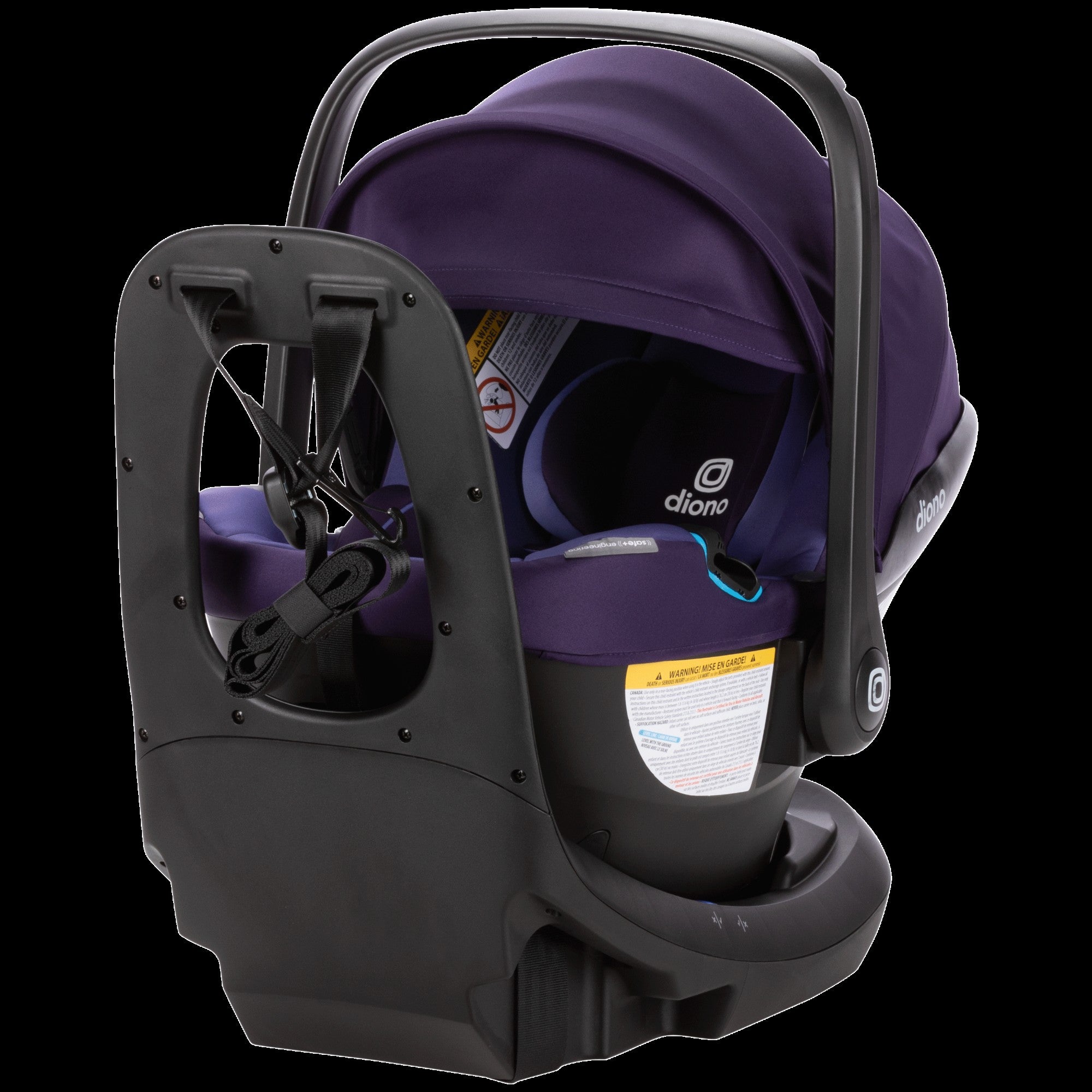 Diono LiteClik 30 XT SafePlus Infant Car Seat - Lightweight & Safe Baby Car Seat for Newborns 0-30 lbs | Perfect for Travel, Daily Commute & Family Road Trips