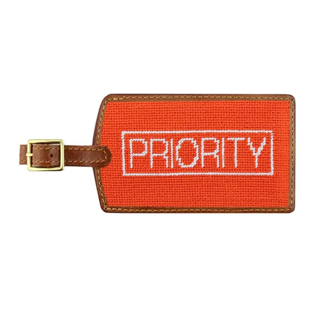 Smathers & Branson Premium Needlepoint Luggage Tags - Personalized Travel Accessories for Suitcases & Bags | Perfect for Airports, Cruises & Business Trips