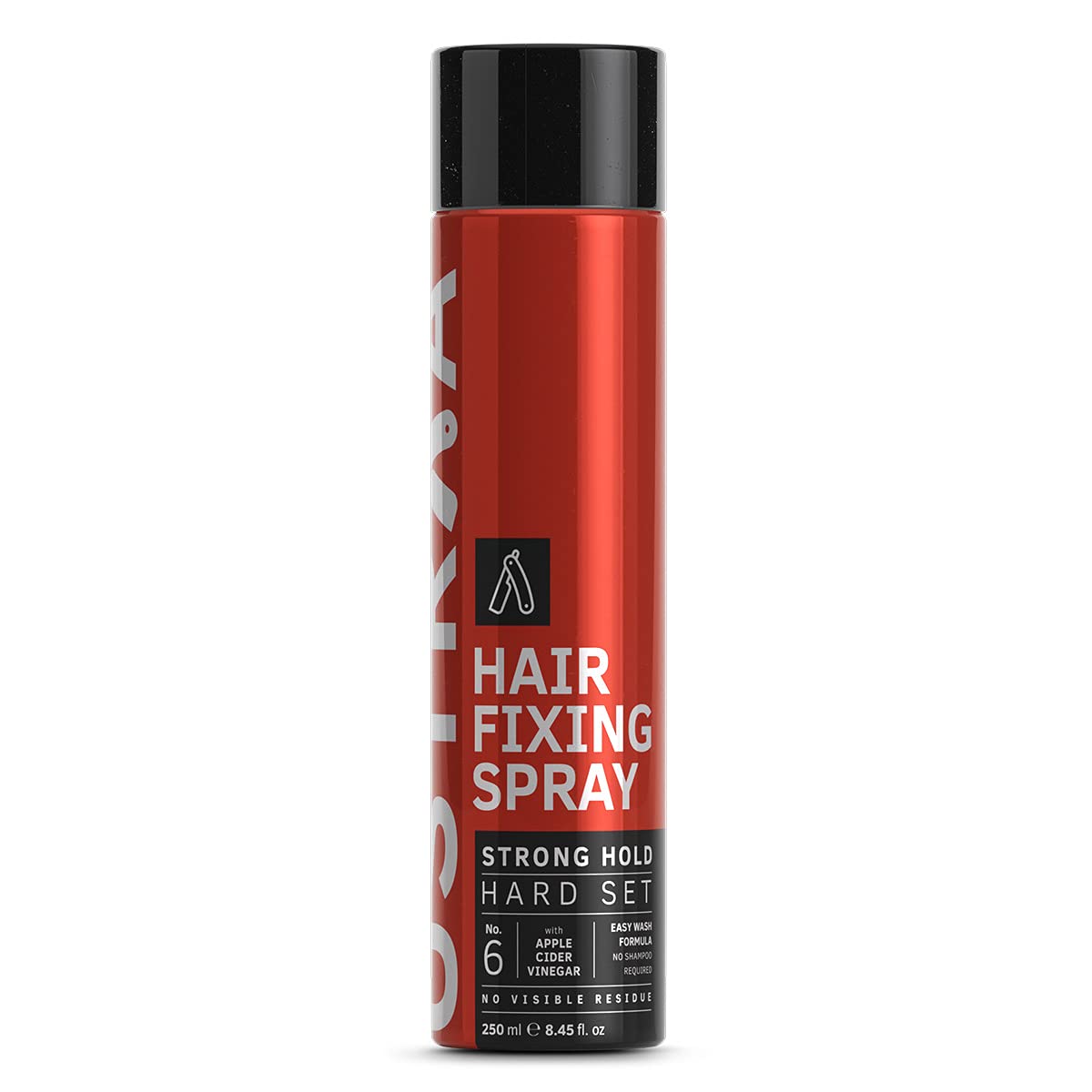 USTRAA Hair Fixing Spray - Strong Hold Hairspray for Long Hair | Extreme Hold Hair Spray with Shine & Even Coating | Finer Mist Spray | Perfect for Styling, Updos & All-Day Hold