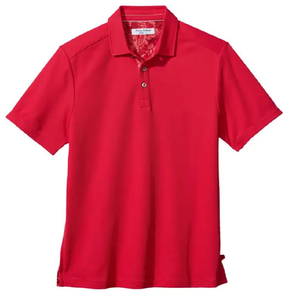 Tommy Bahama Limited Edition Sport 5 O'Clock Golf Polo Shirt for Men - Breathable Performance Shirt for Golf, Casual Wear & Outdoor Activities