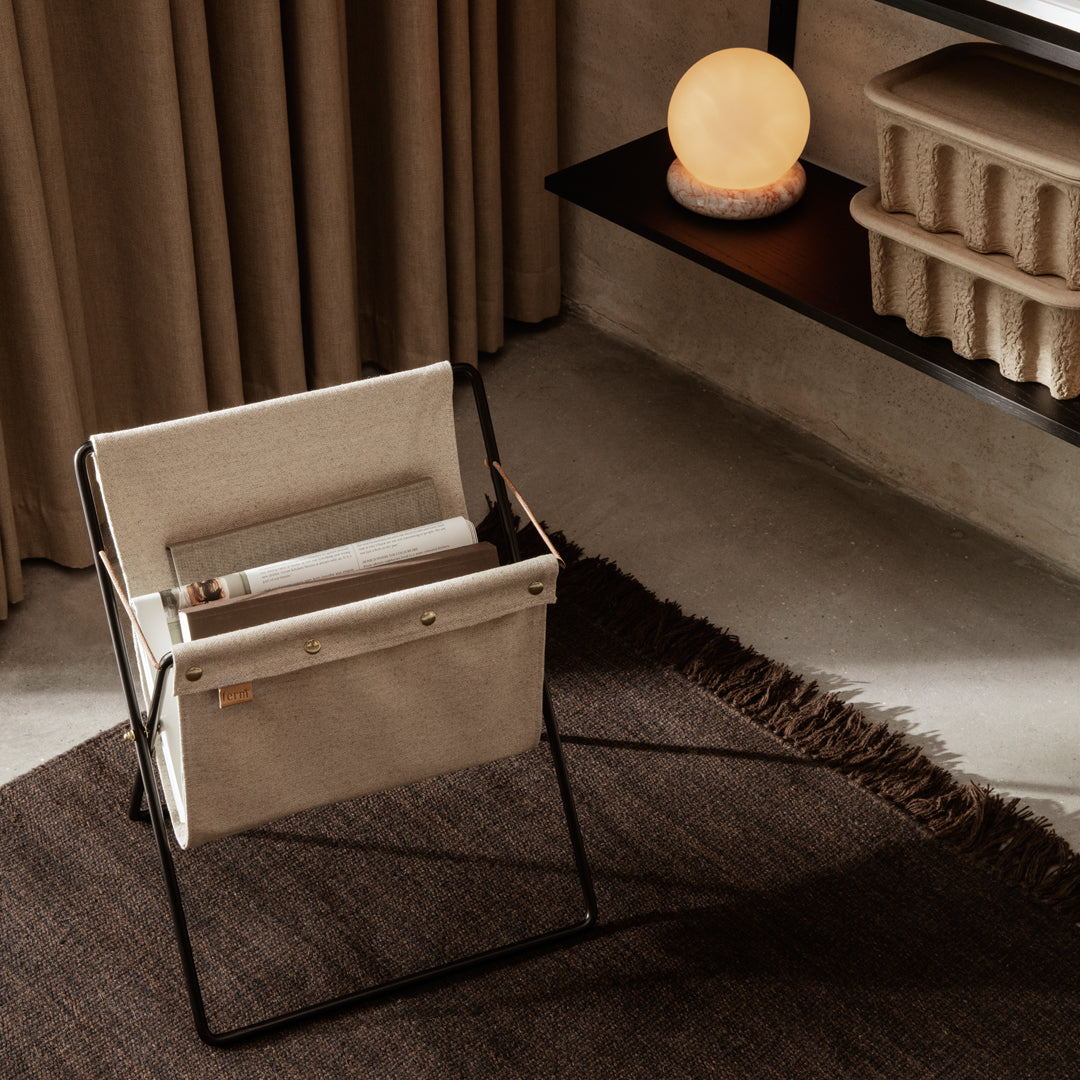 Stylish Herman Magazine Rack - Modern Home & Office Organizer for Books, Newspapers & Magazines - Perfect for Living Rooms, Bedrooms & Waiting Areas