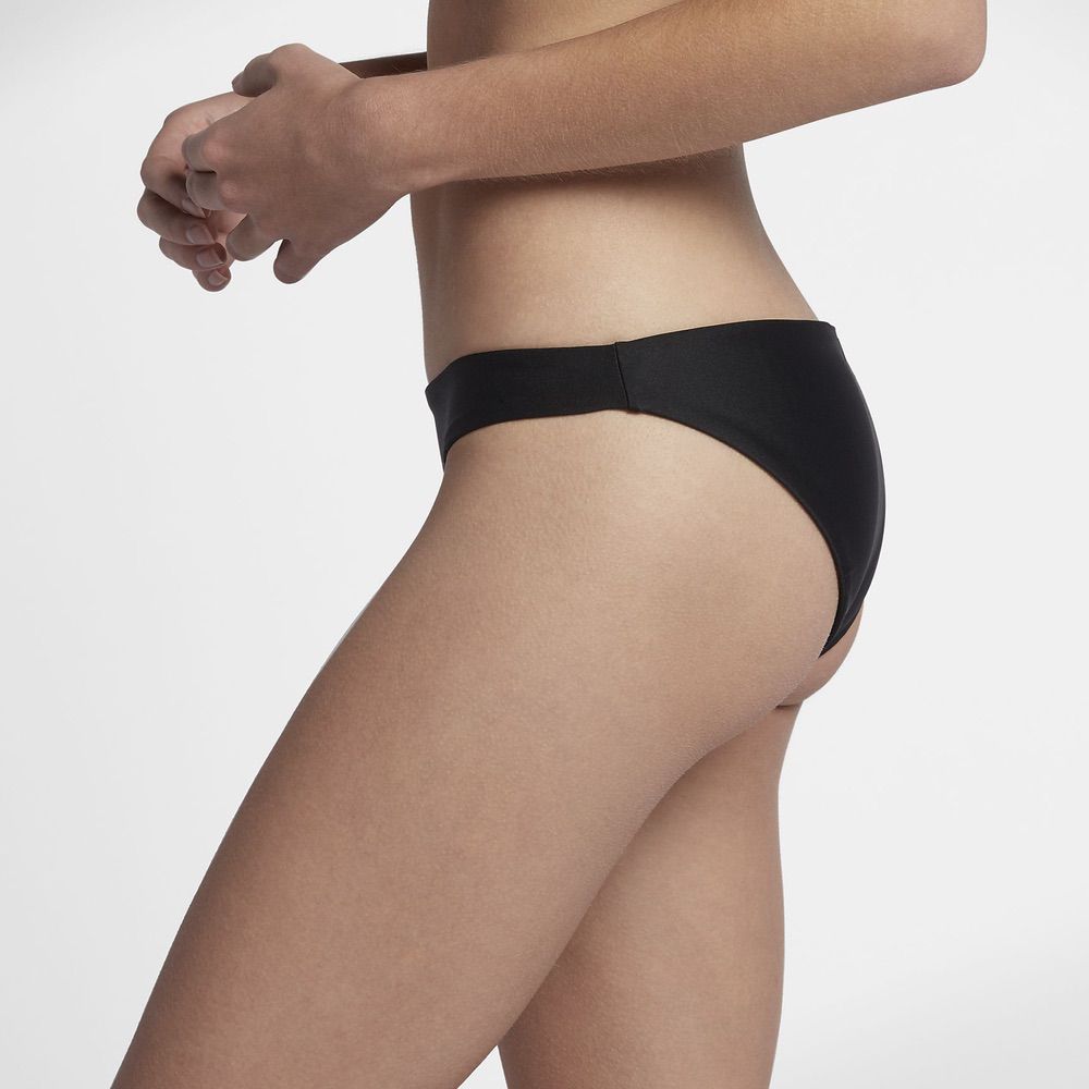 Hurley Women's Quick Dry (Q/D) Surf Bottoms - Black | High-Performance Swimwear for Surfing, Beach & Pool Activities | Comfortable & Stylish Swim Shorts