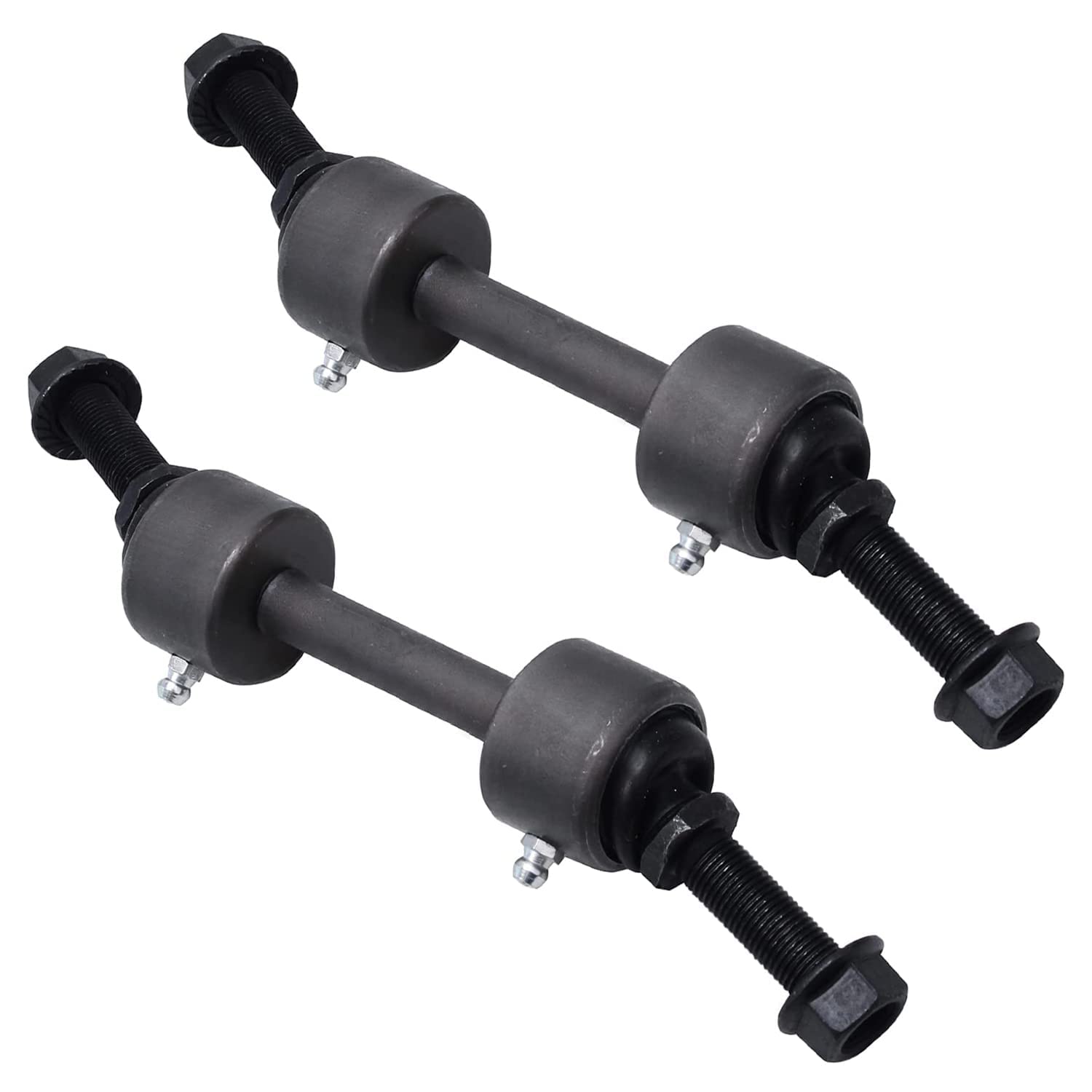 Detroit Axle - 6pc Front Wheel Bearing & Hub Assembly, Lower Ball Joints and Sway Bar Link Kit for 2011-2014 Ford F-150, Expedition, Lincoln Navigator (6 Lug 2WD Only) - Replacement Suspension Parts for Smoother Ride & Better Handling