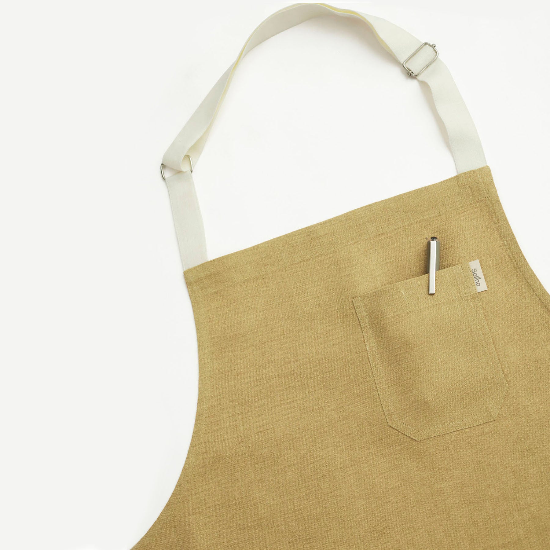 Premium Linen Apron for Cooking, Baking & Grilling - Durable & Stylish Kitchen Apron for Chefs & Home Cooks - Perfect for BBQ, Baking & Crafting