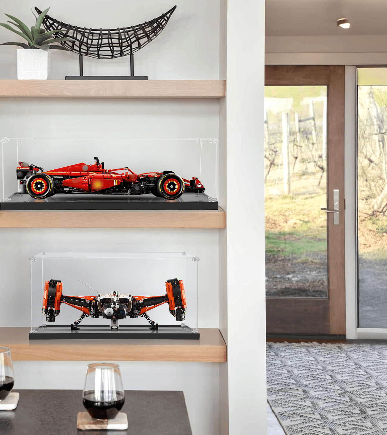 LEGO® Technic™ VTOL Heavy Cargo Spaceship LT81 (42181) Display Case - Premium Protection for Your LEGO Collection | Perfect for Showcasing & Dust Protection