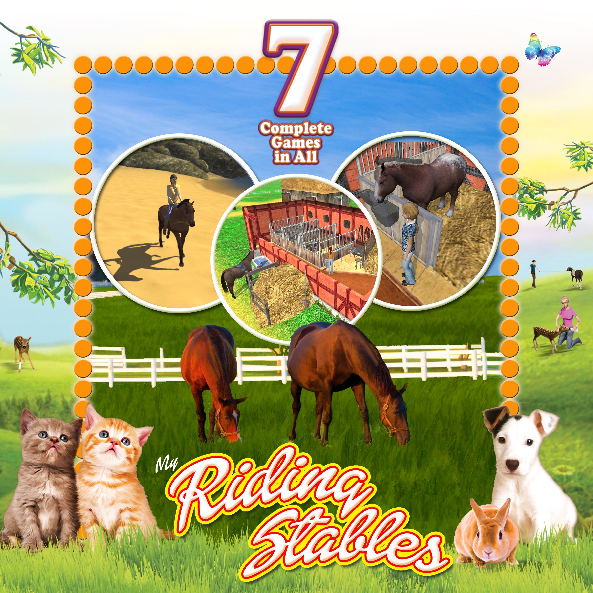 World of Animals: Pets 'n Pals Collection - 7 Complete Games for Kids & Families - Perfect for Home, School, and Party Entertainment