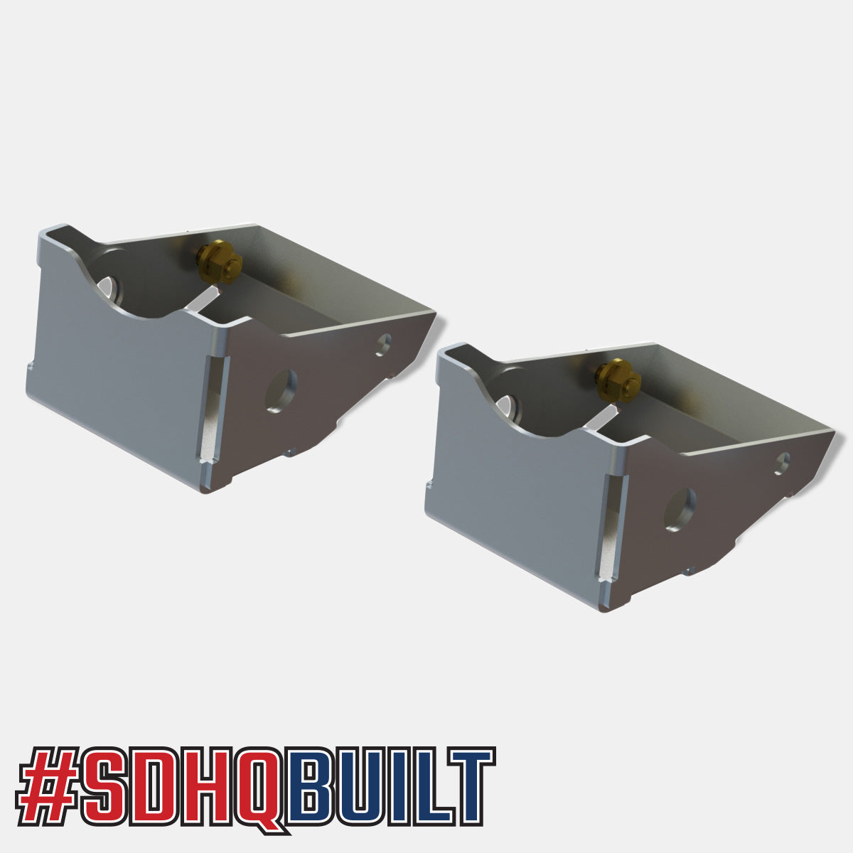 21-24 Ford Bronco SDHQ Heavy-Duty Rear Shock Guards | Off-Road Protection for Adventure & Trail Riding